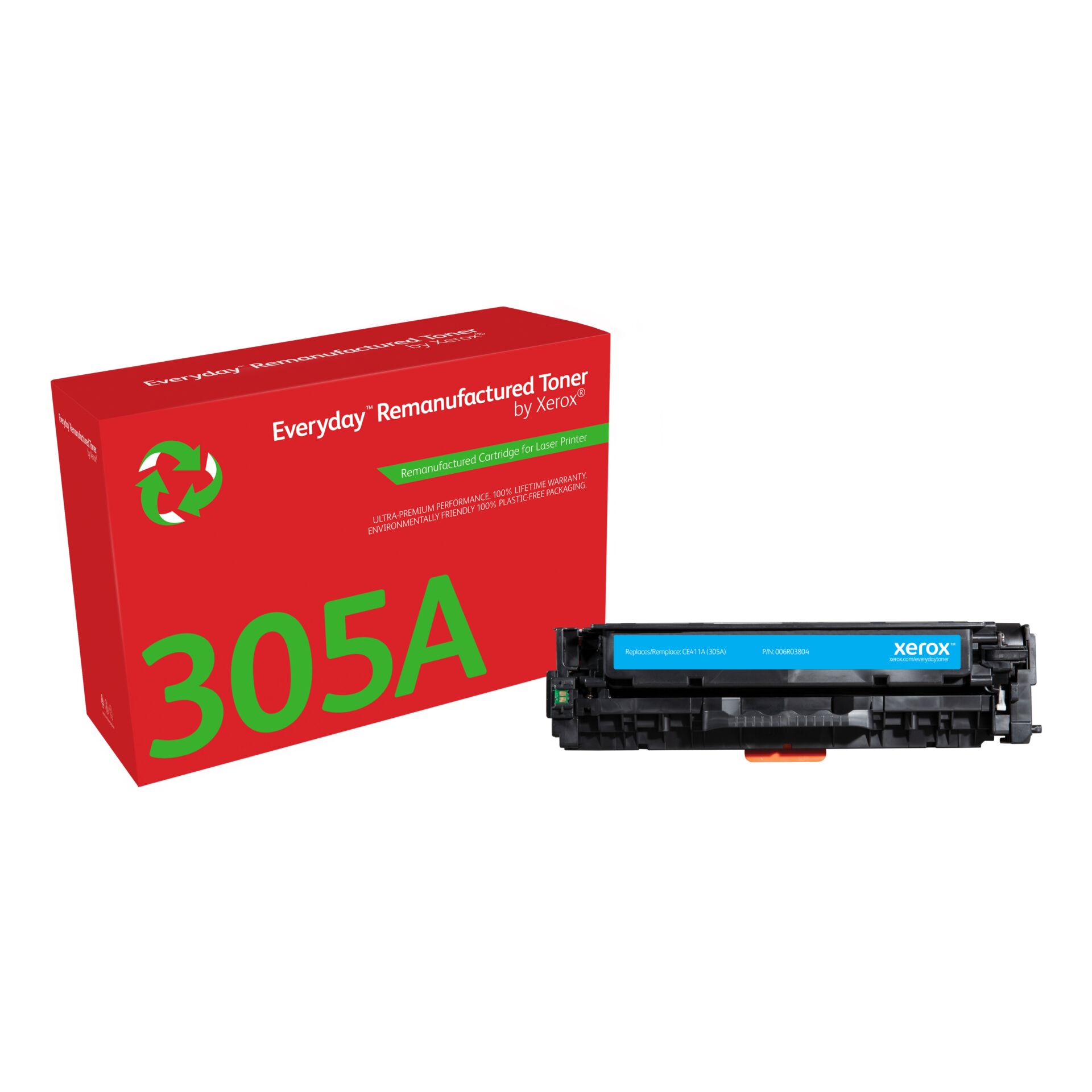 Xerox Everyday Cyan Toner Rem. for HP CE411A