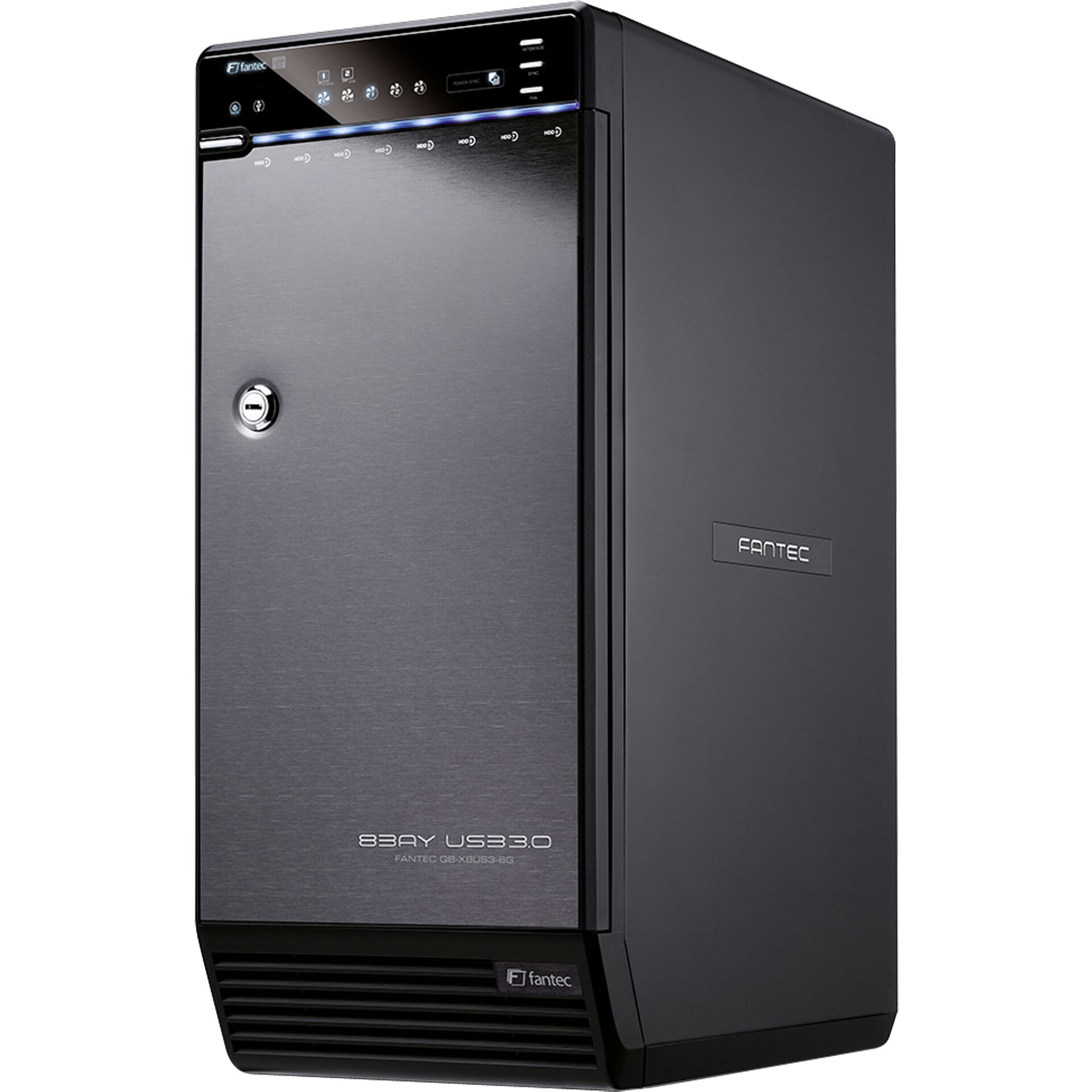 Fantec QB-X8US3-6G 8x 3.5 Casing