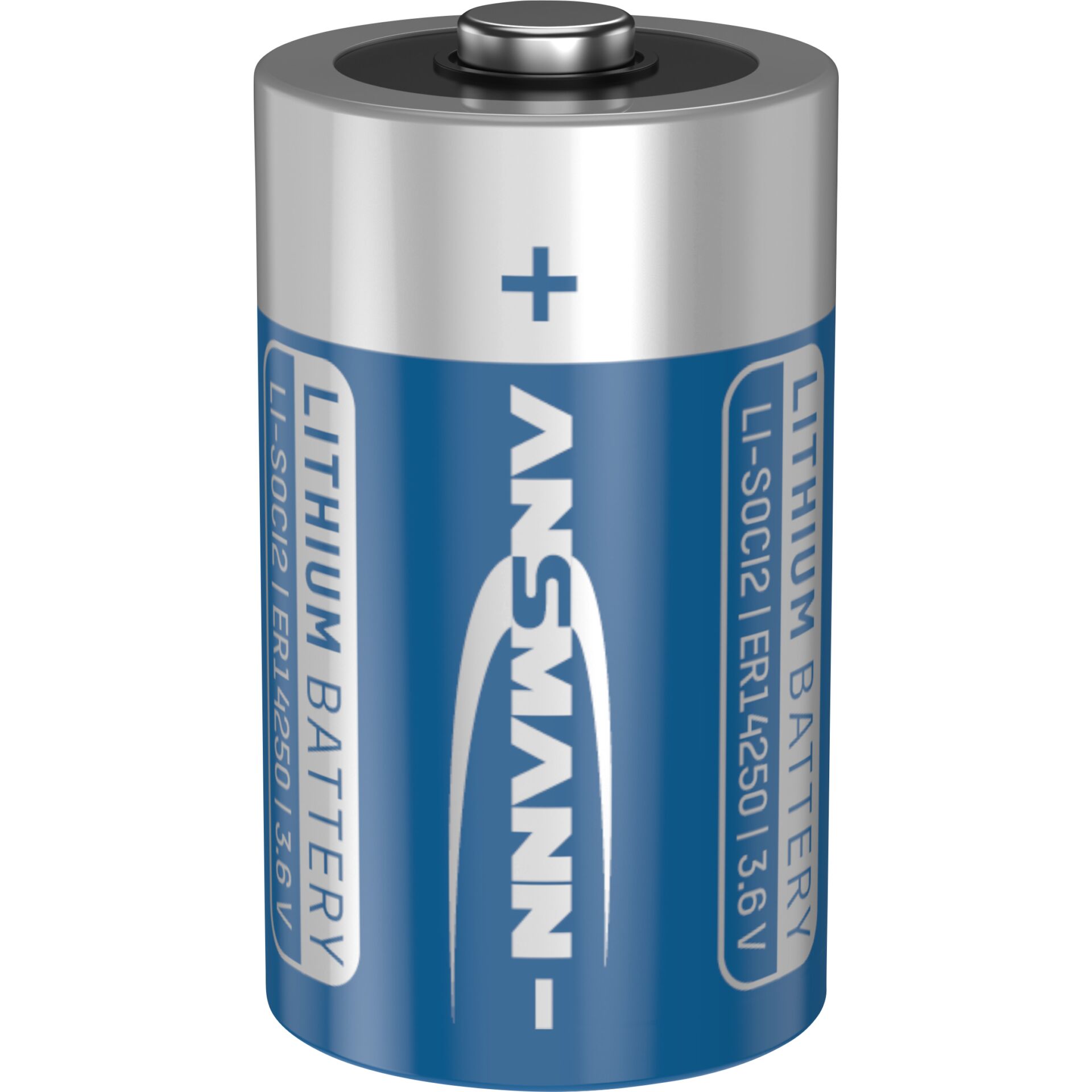 Ansmann Lithium-Thionylchlorid 3,6V ER14250 1/2AA 1522-0037-1