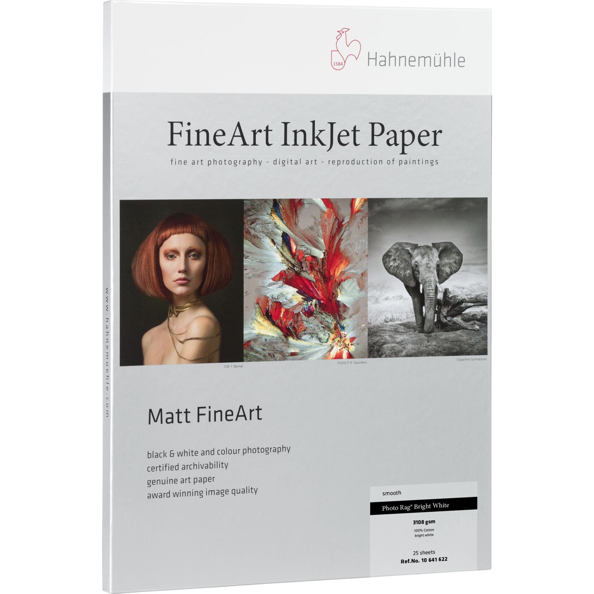 Hahnemühle Photo Rag A 2 Bright White, 310 g, 25 Sheets