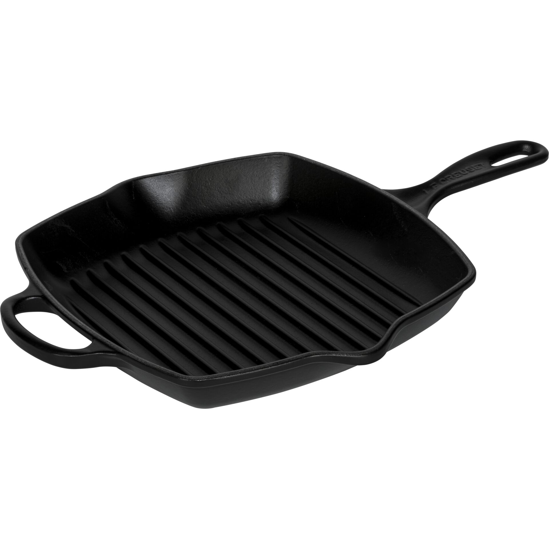 Le Creuset Grill Pan Cast Iron Square 26 cm satin black