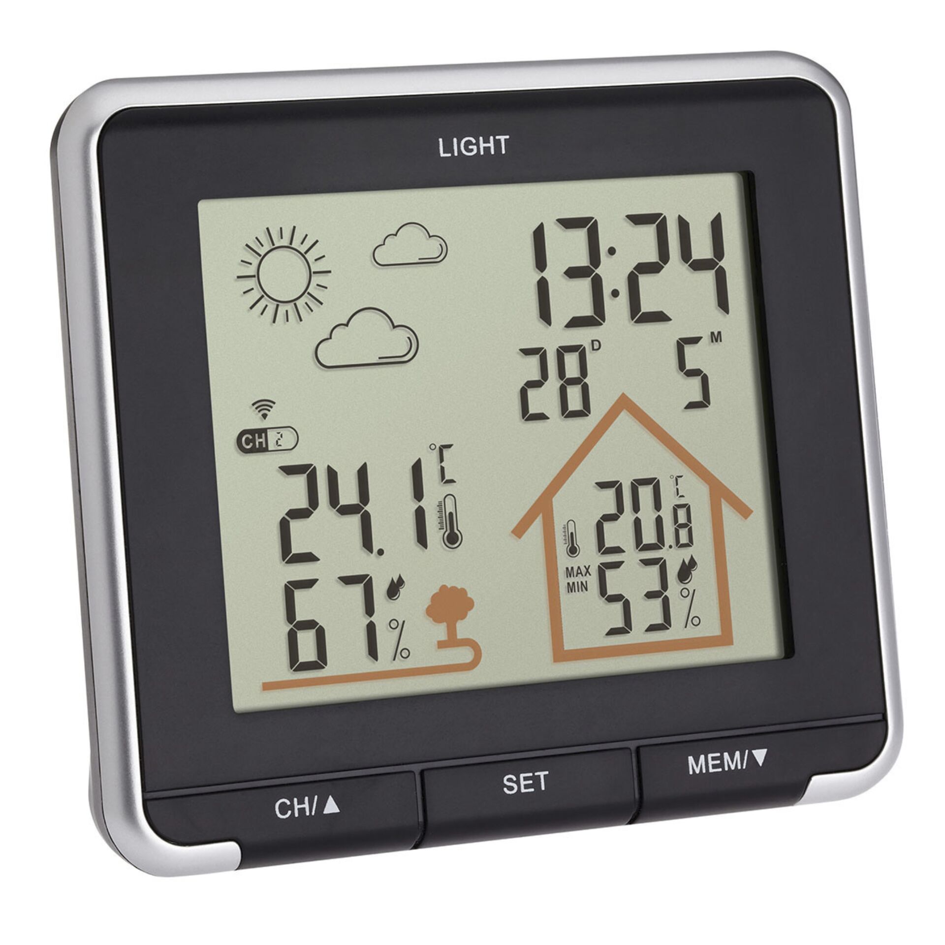 TFA 35.1153.01 LIFE Radio Weather Station
