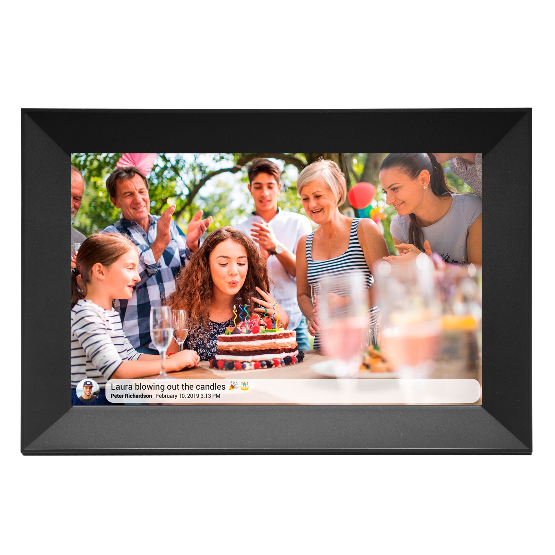 Denver Frameo PFF-1063 black 25,4cm (10,1 ) 16GB