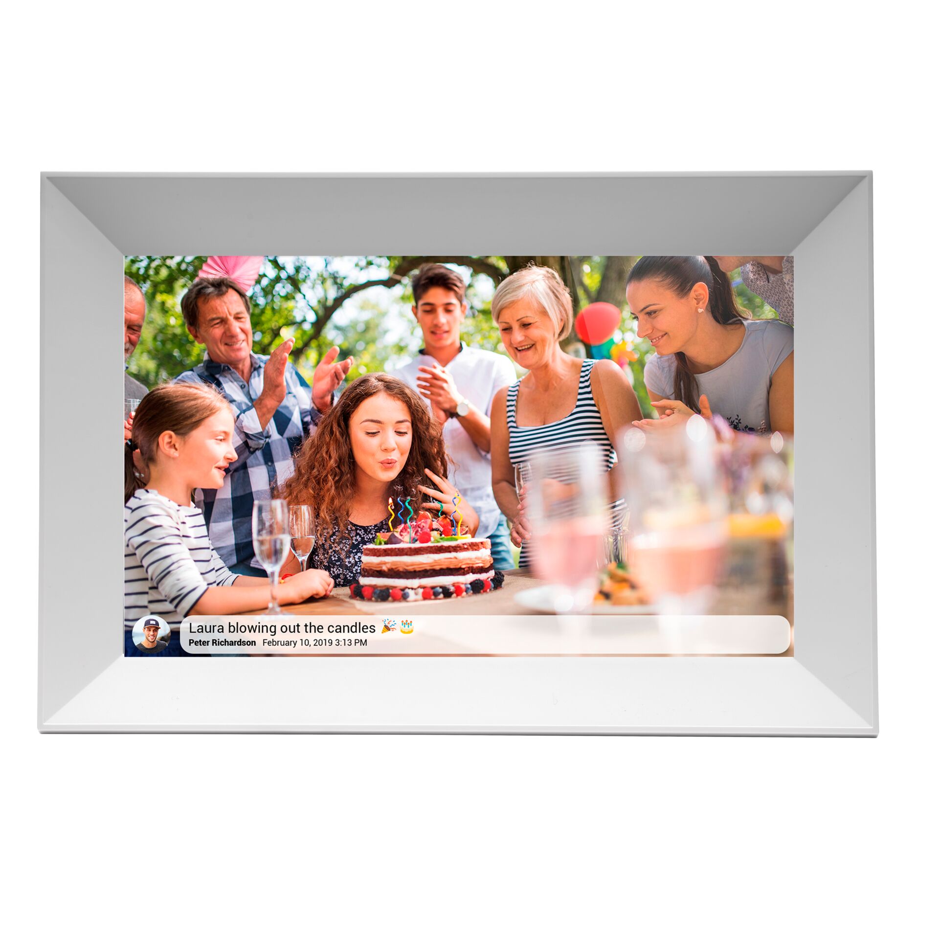 Denver Frameo PFF-1063 white 25.4cm (10,1 ) 16GB