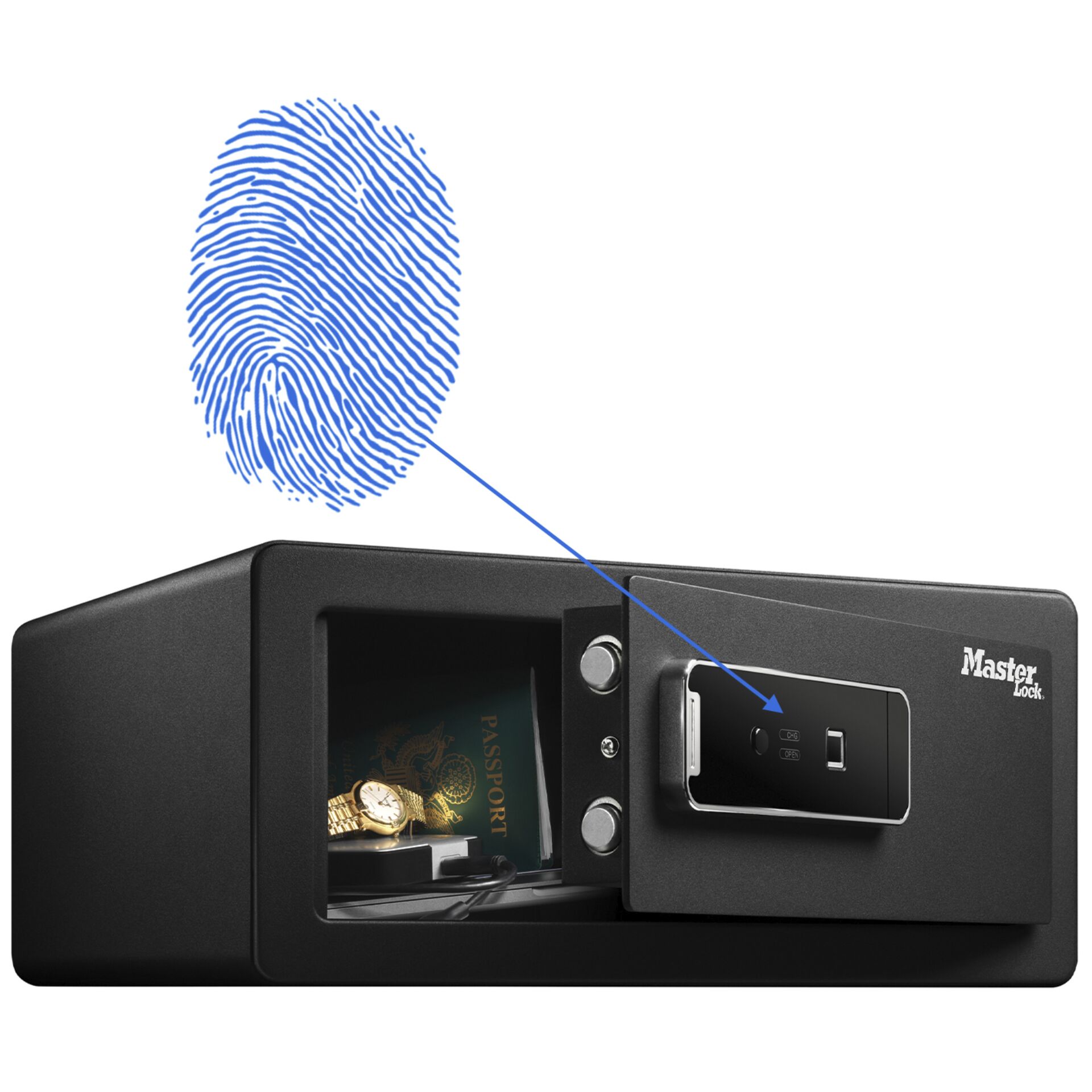 Master Lock Large Biometric Security Safe LX110BEURHRO