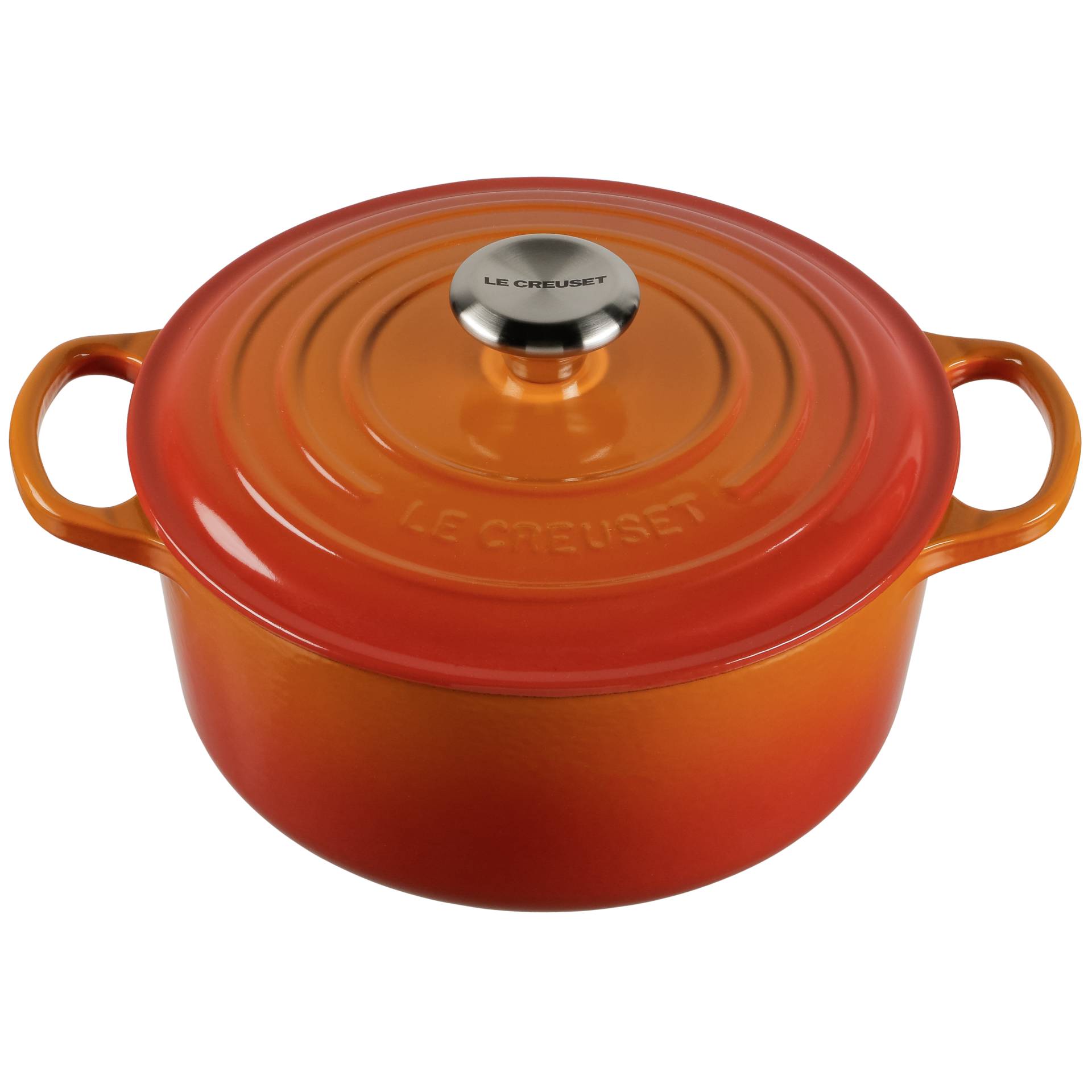 Le Creuset Signature Casserole round 24 cm volcanic