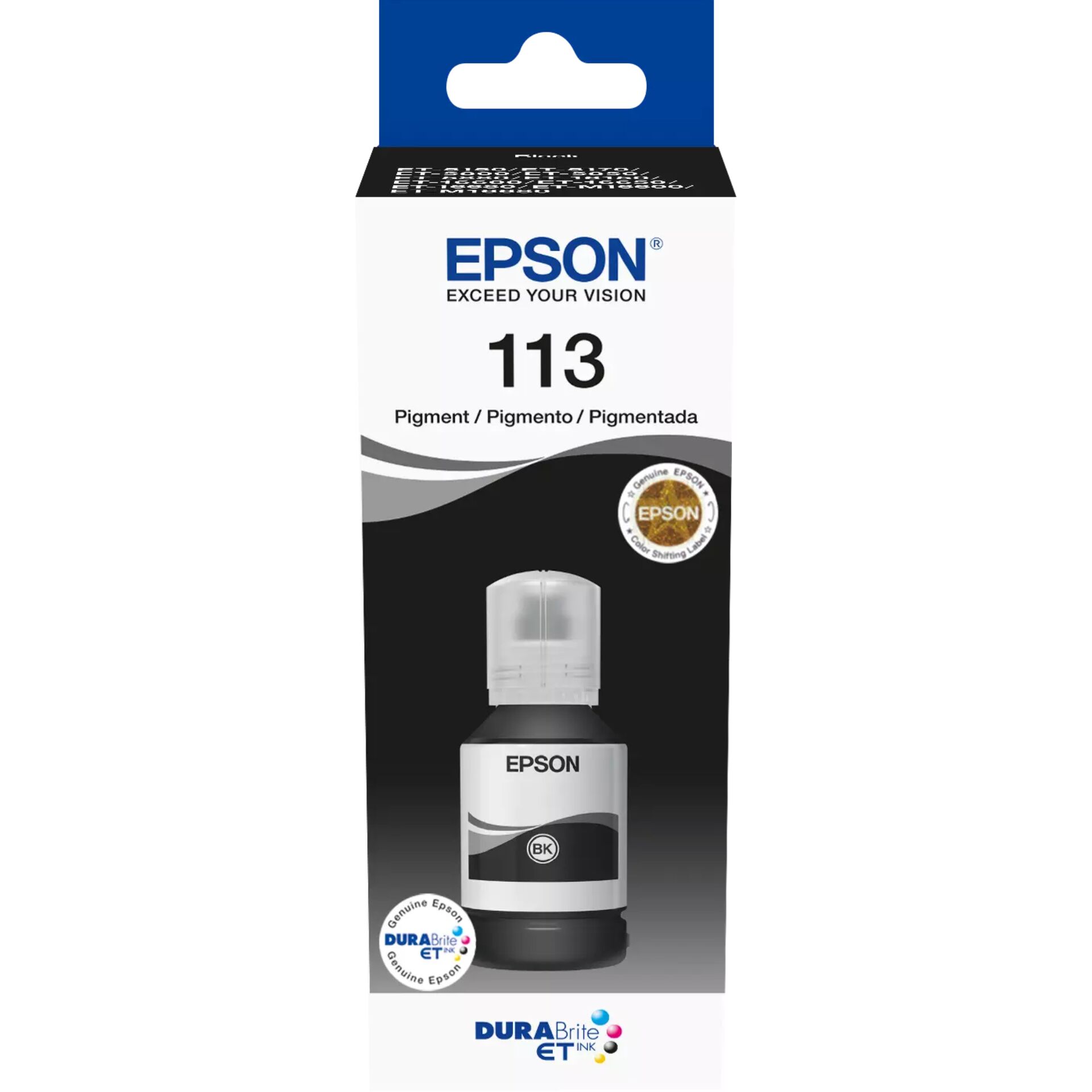 Epson EcoTank Pigment black T 113 127 ml T 06B1