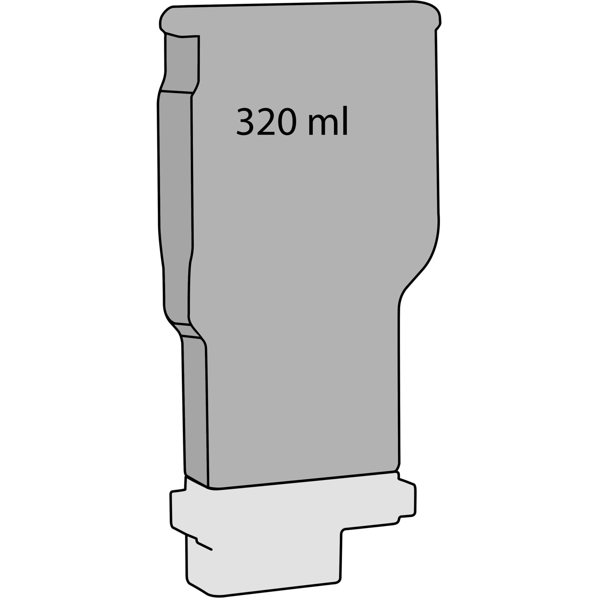 Canon PFI-320 MBK ink matt black