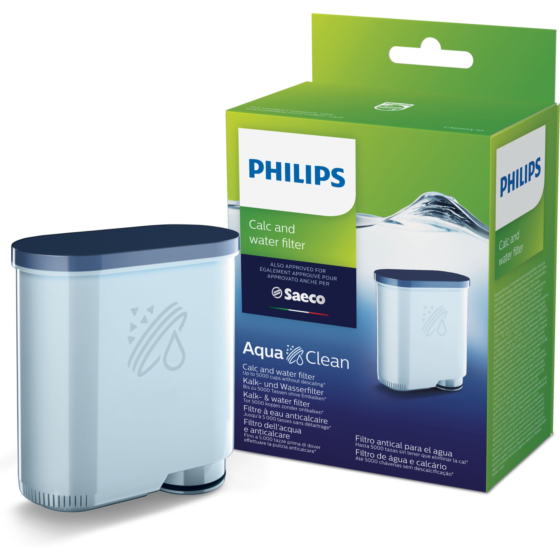 Saeco Aqua Clean Water Filter 421945062931