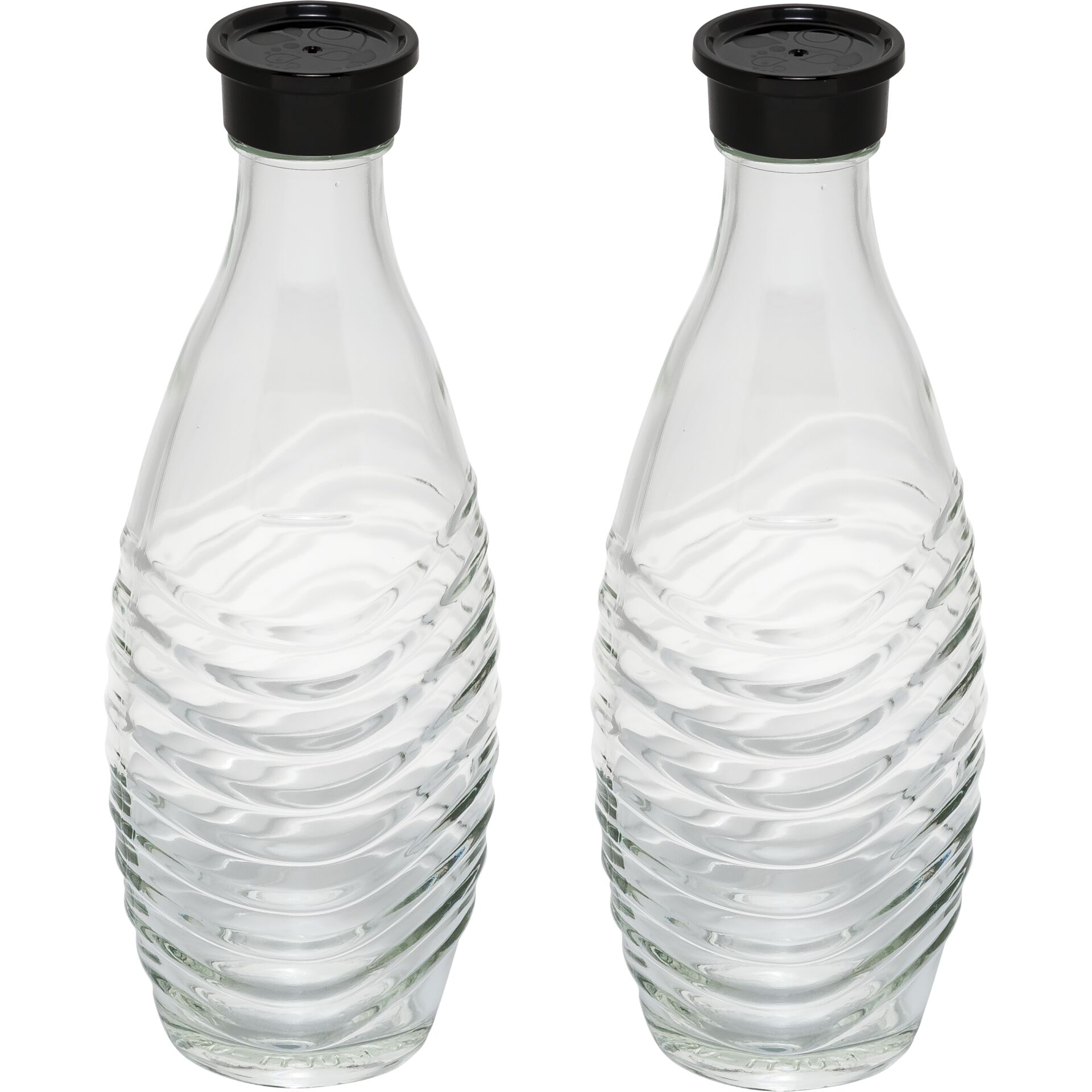 Sodastream Crystal Penguin Twin Pack Glass Carafe 0,7L