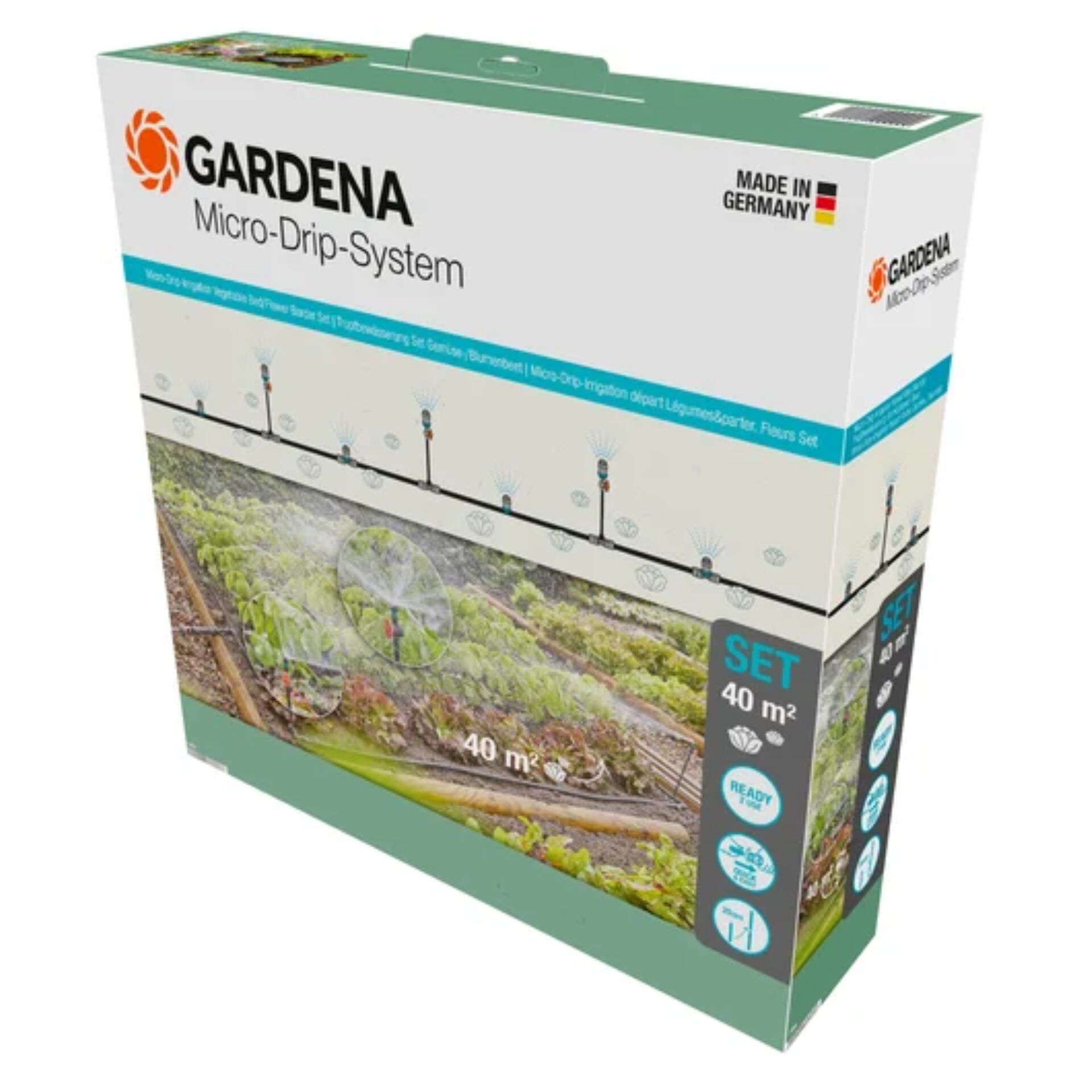 Gardena Micro-Drip-System Set Vegetable & Flower Beds 40m²