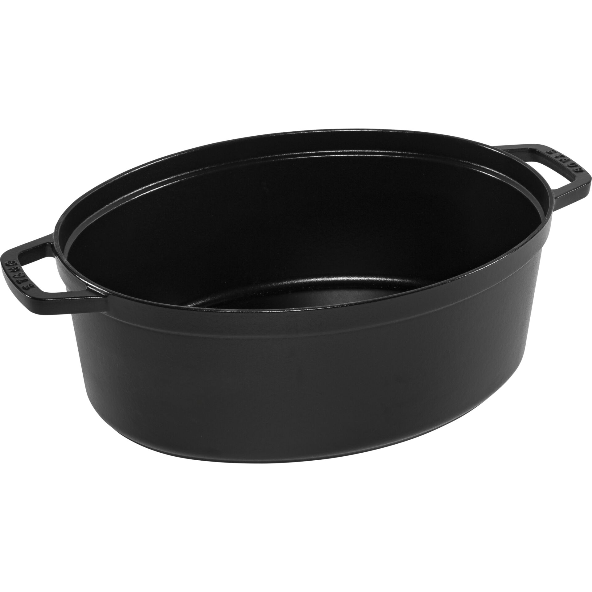 Staub La Cocotte 41cm oval, Black, Cast Iron
