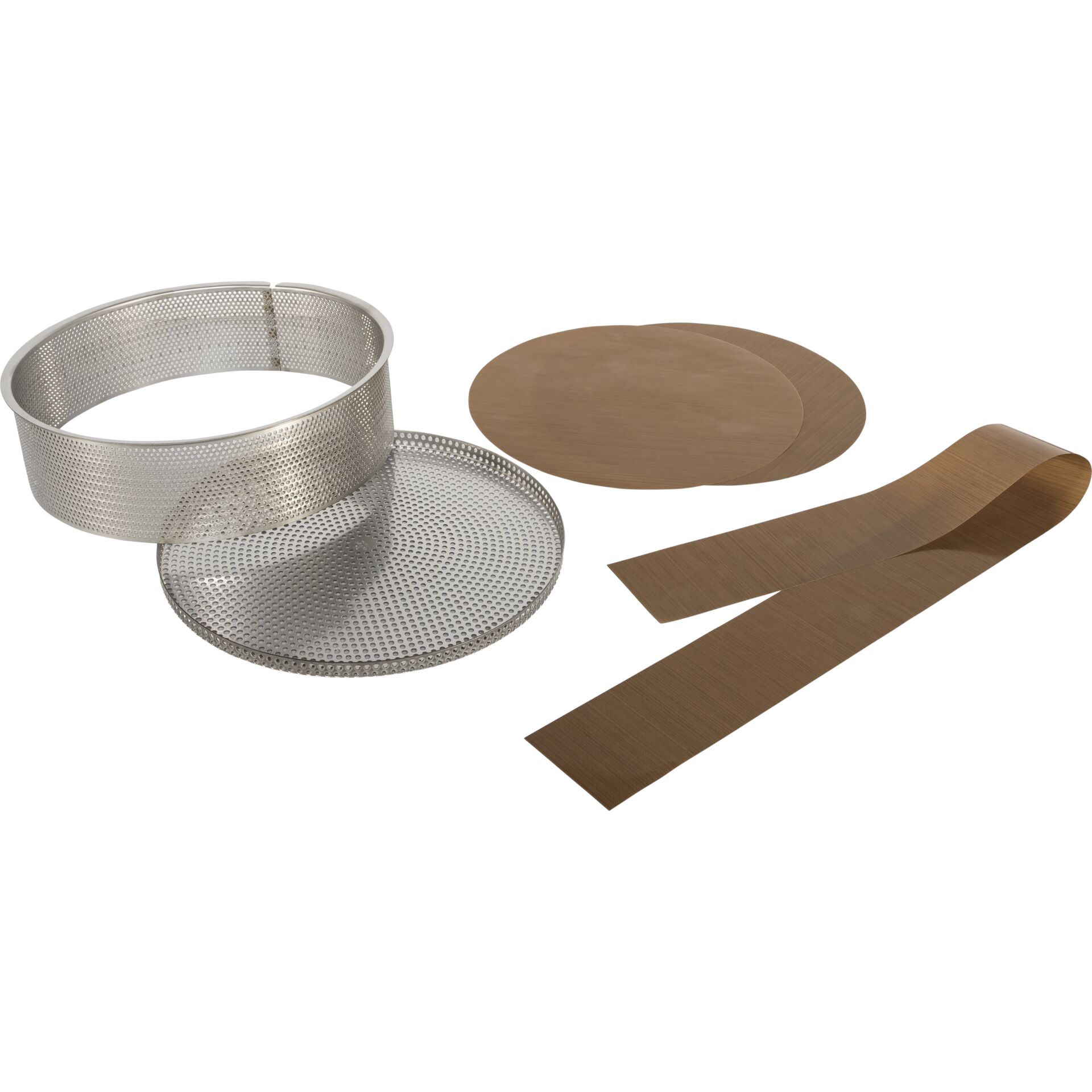 De Buyer Form TONDO FORATO Baking Pan Dia. 24 cm & H 6.5 cm