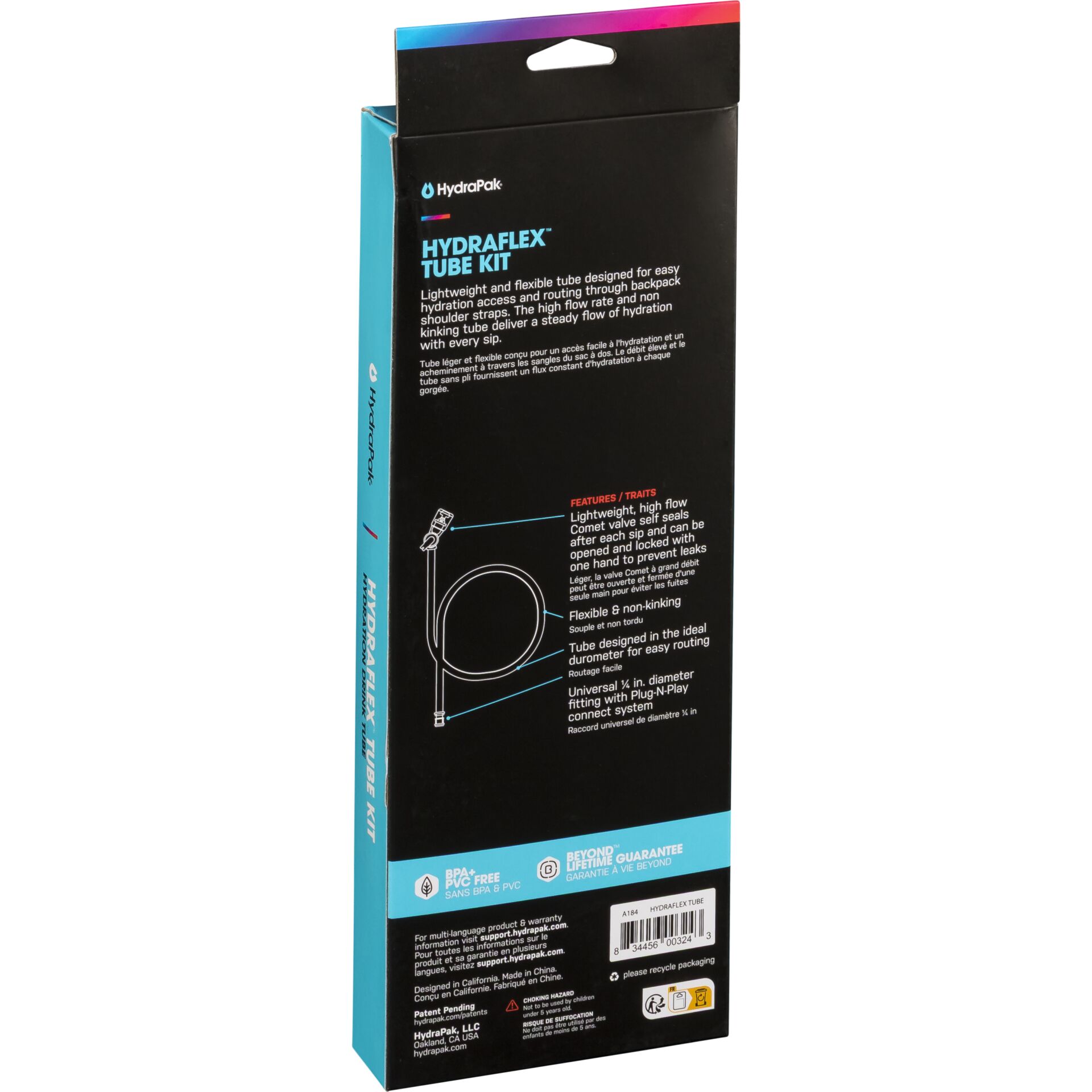 HydraPak Hydraflex drinking tube clear