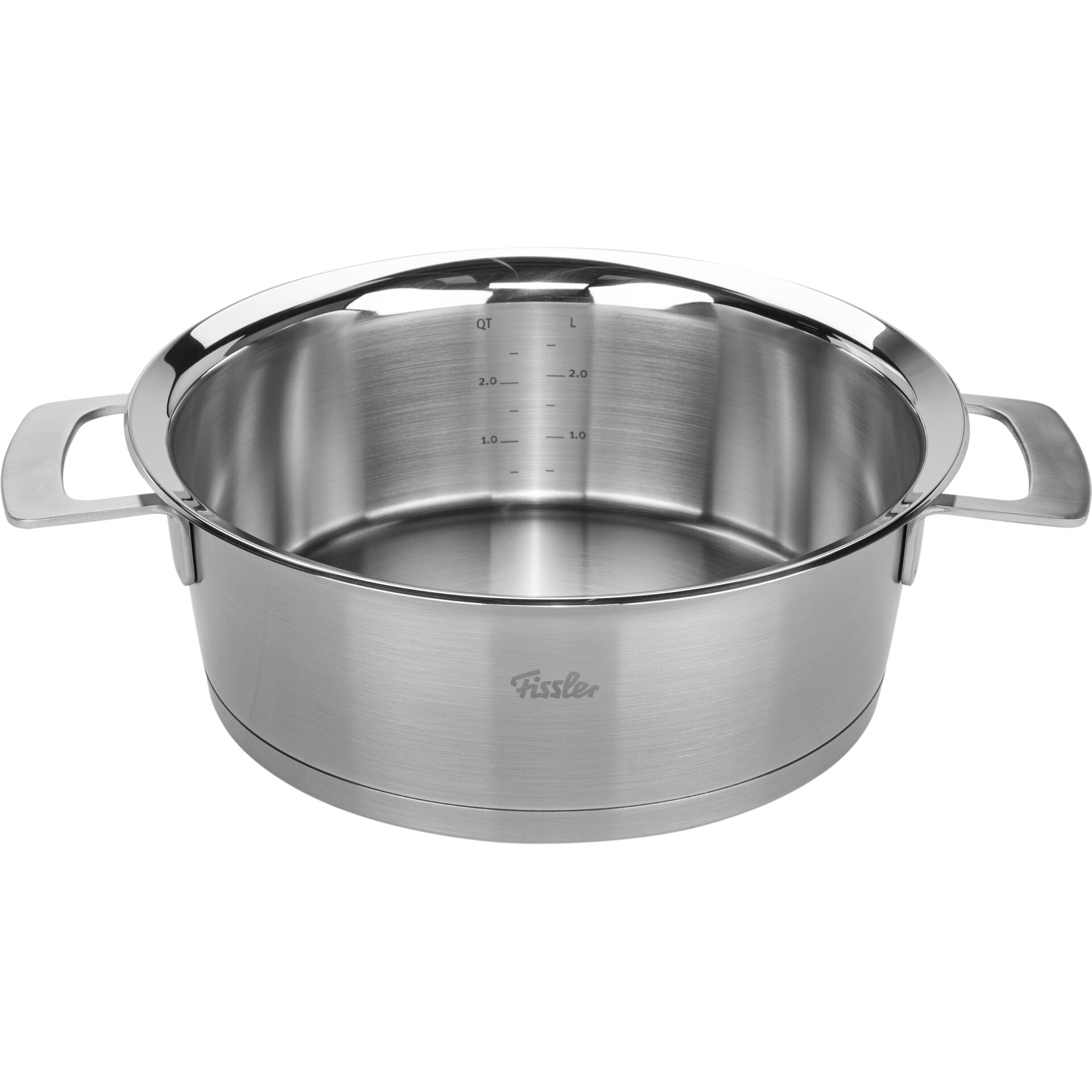 Fissler Phi Collection Casserole with Glass Lid 24 cm, 3.9 L