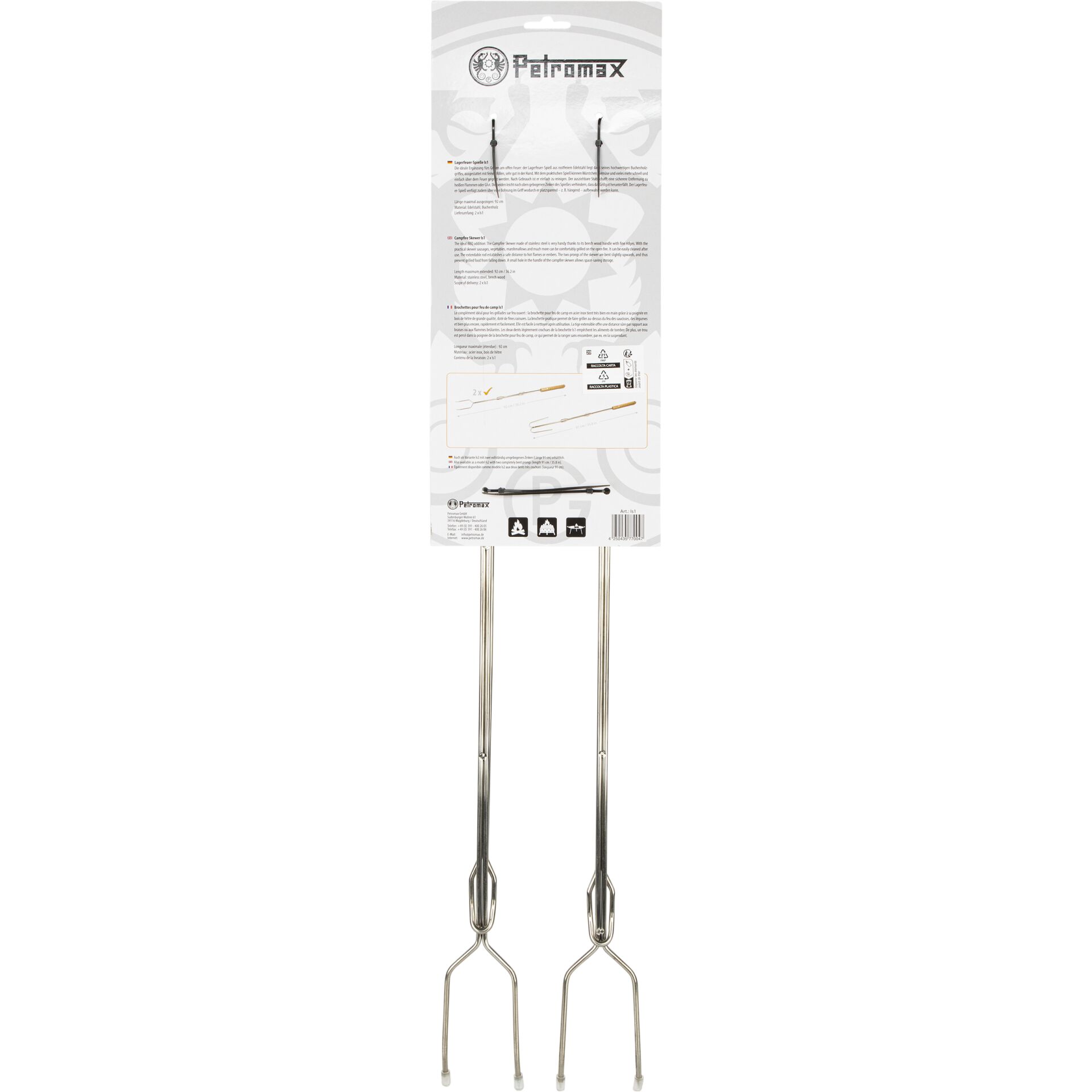 Petromax Gampfire Skewer Set