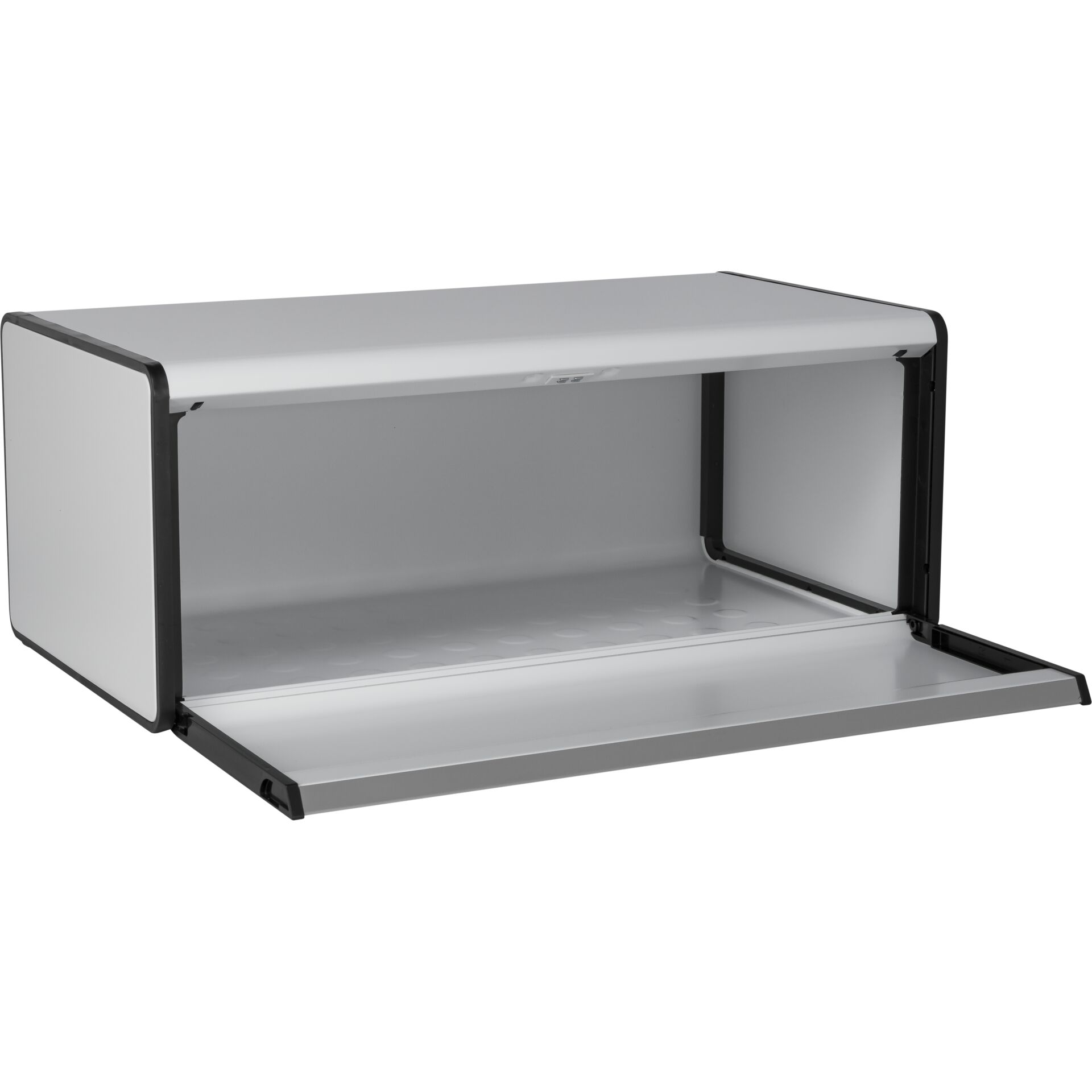 Brabantia Fall Front Bread Bin Square Front, white