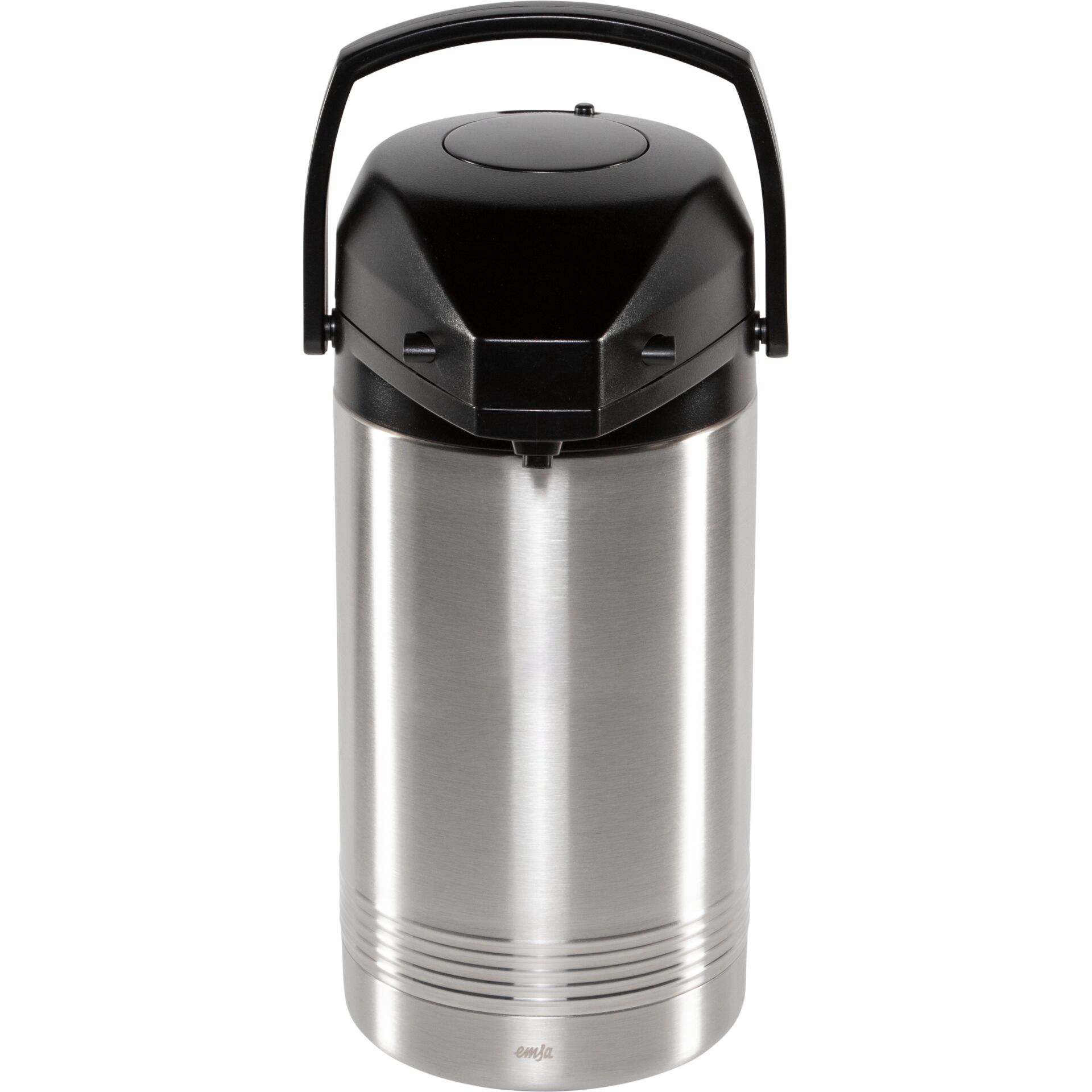 Emsa Thermal Jug PRESIDENT 3.0l stainless-steel/black 637301600
