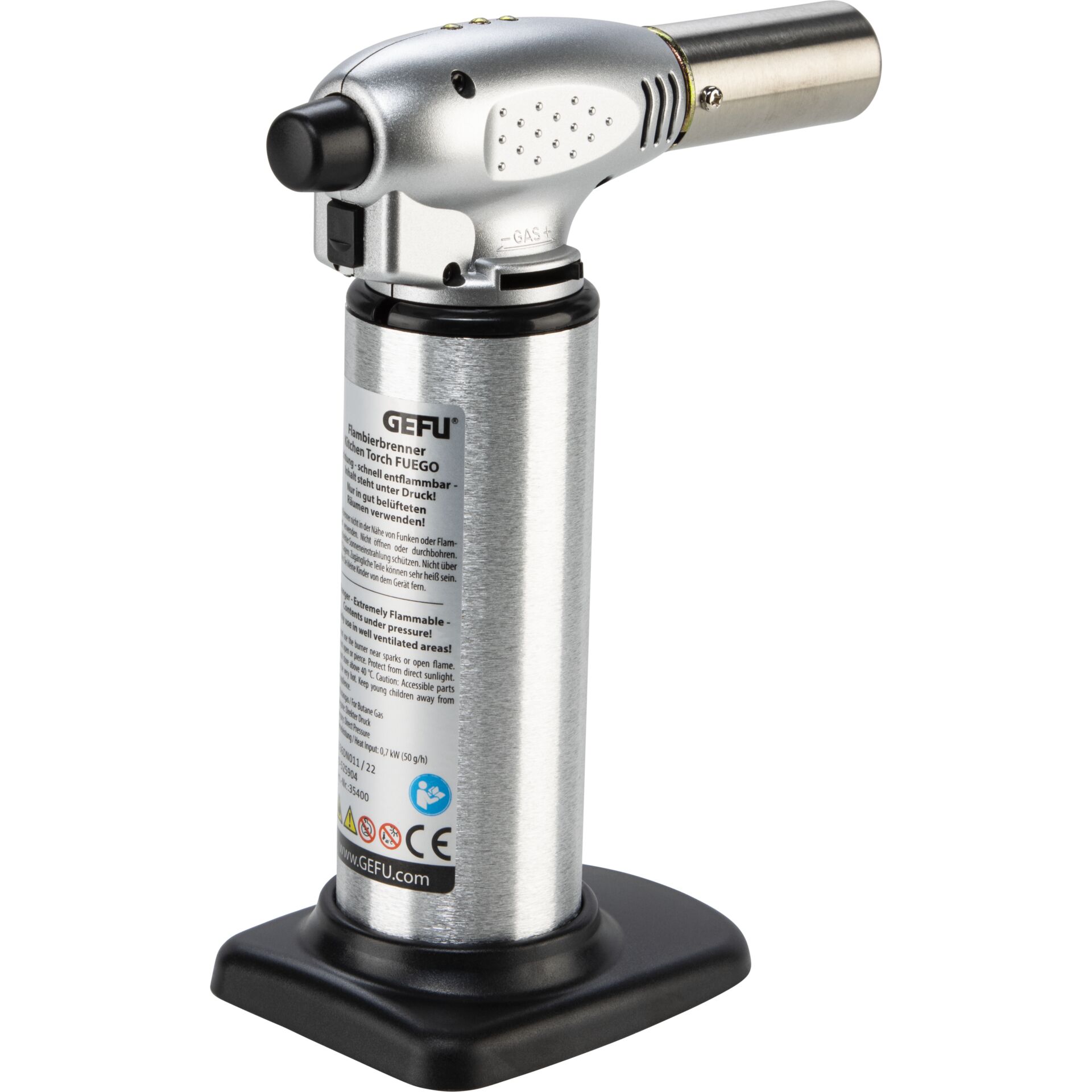 Gefu FUEGO Crème-Brûlée Flambé Torch