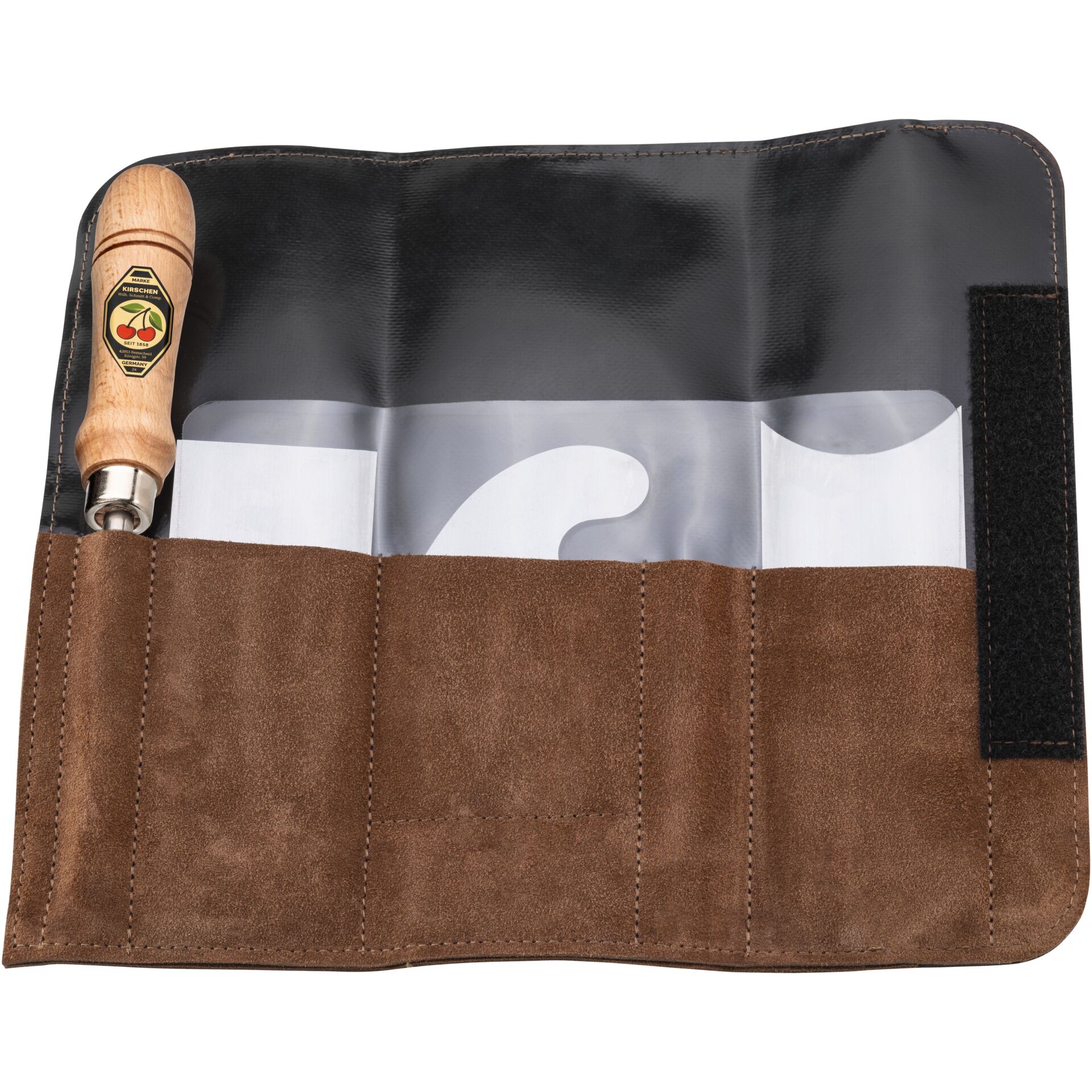 Kirschen Scrap set in leather case 4 pcs.
