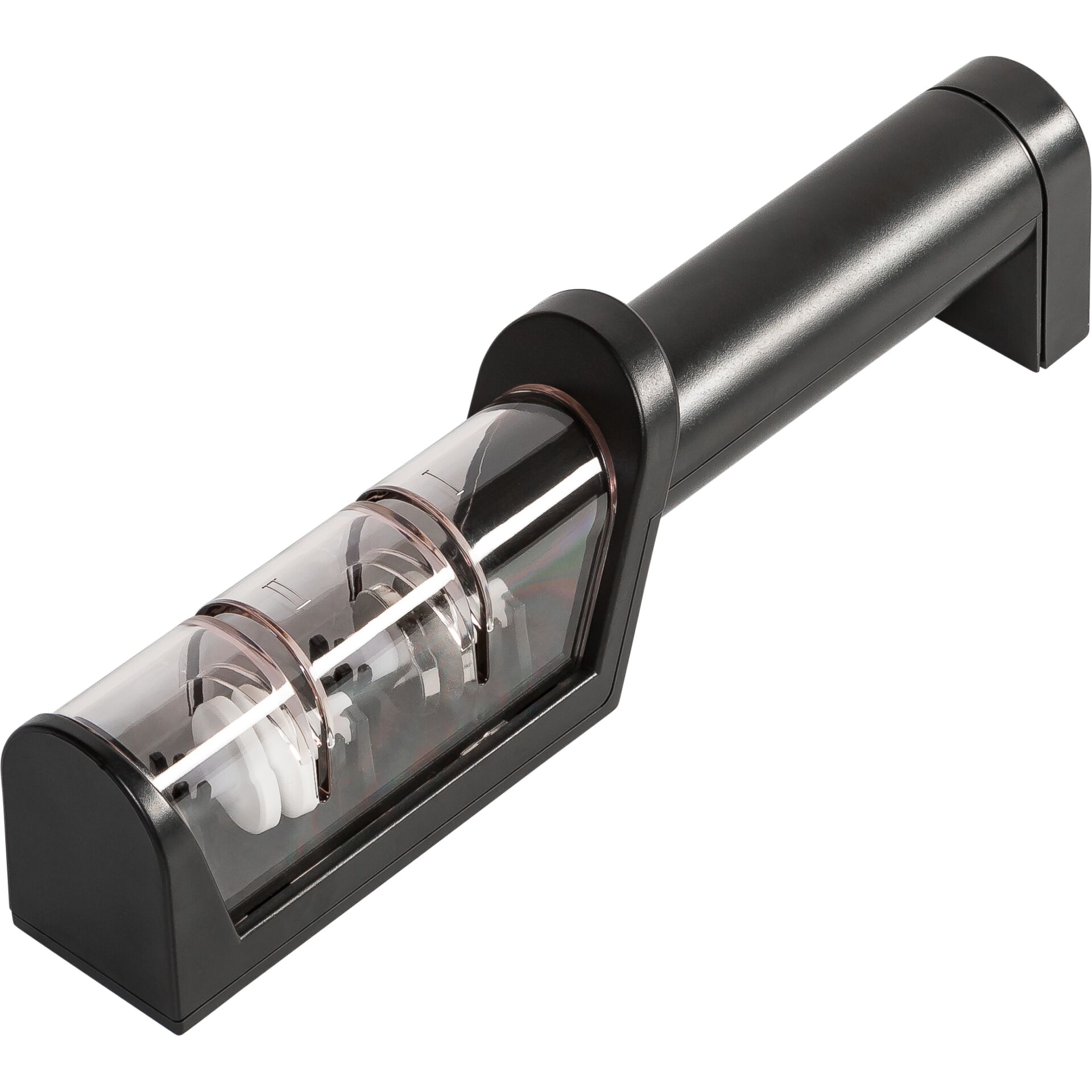 Miyabi Knife Sharpener with Ceramic Rollers, Black