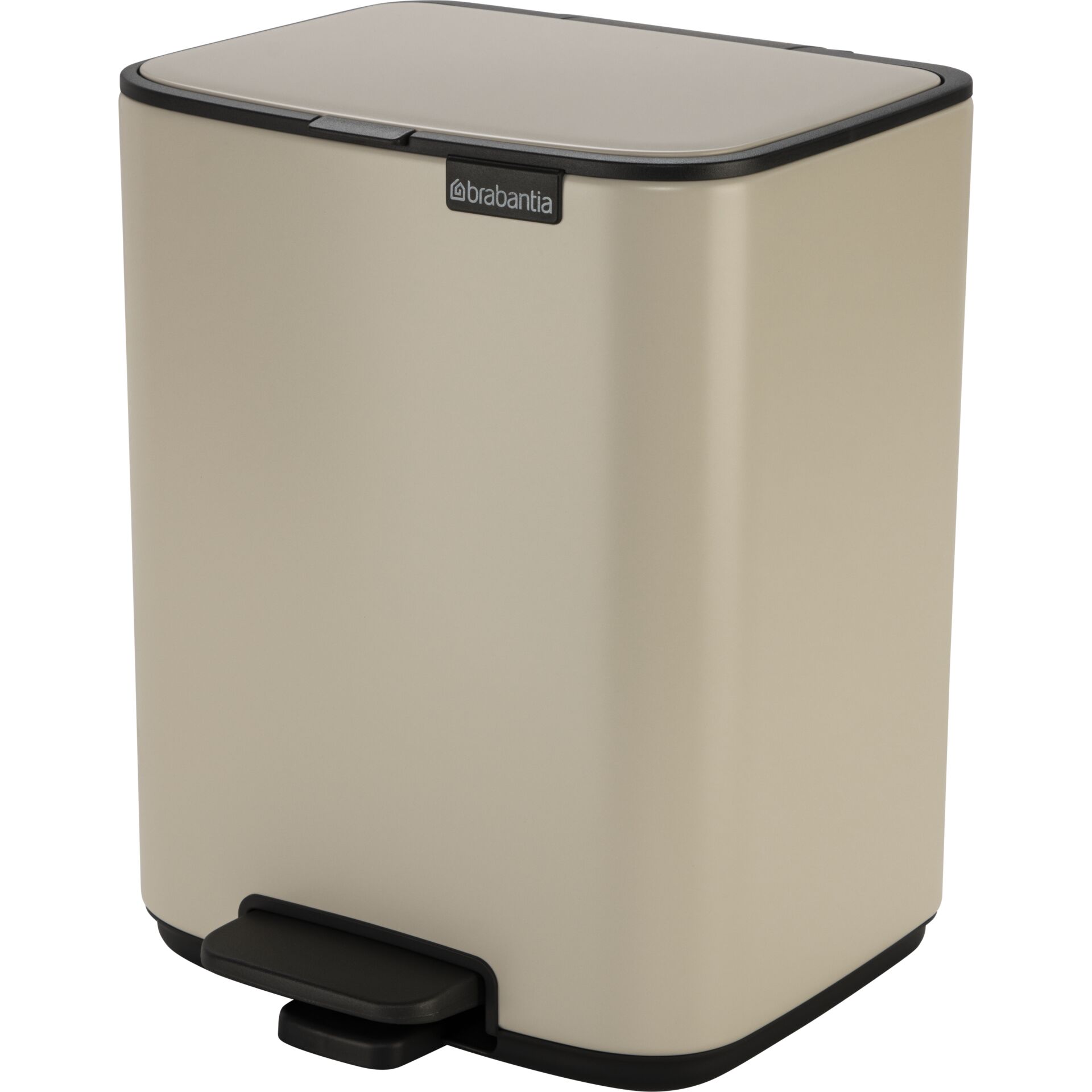 Brabantia Pedal Bin Bo 7 Liter Soft Beige
