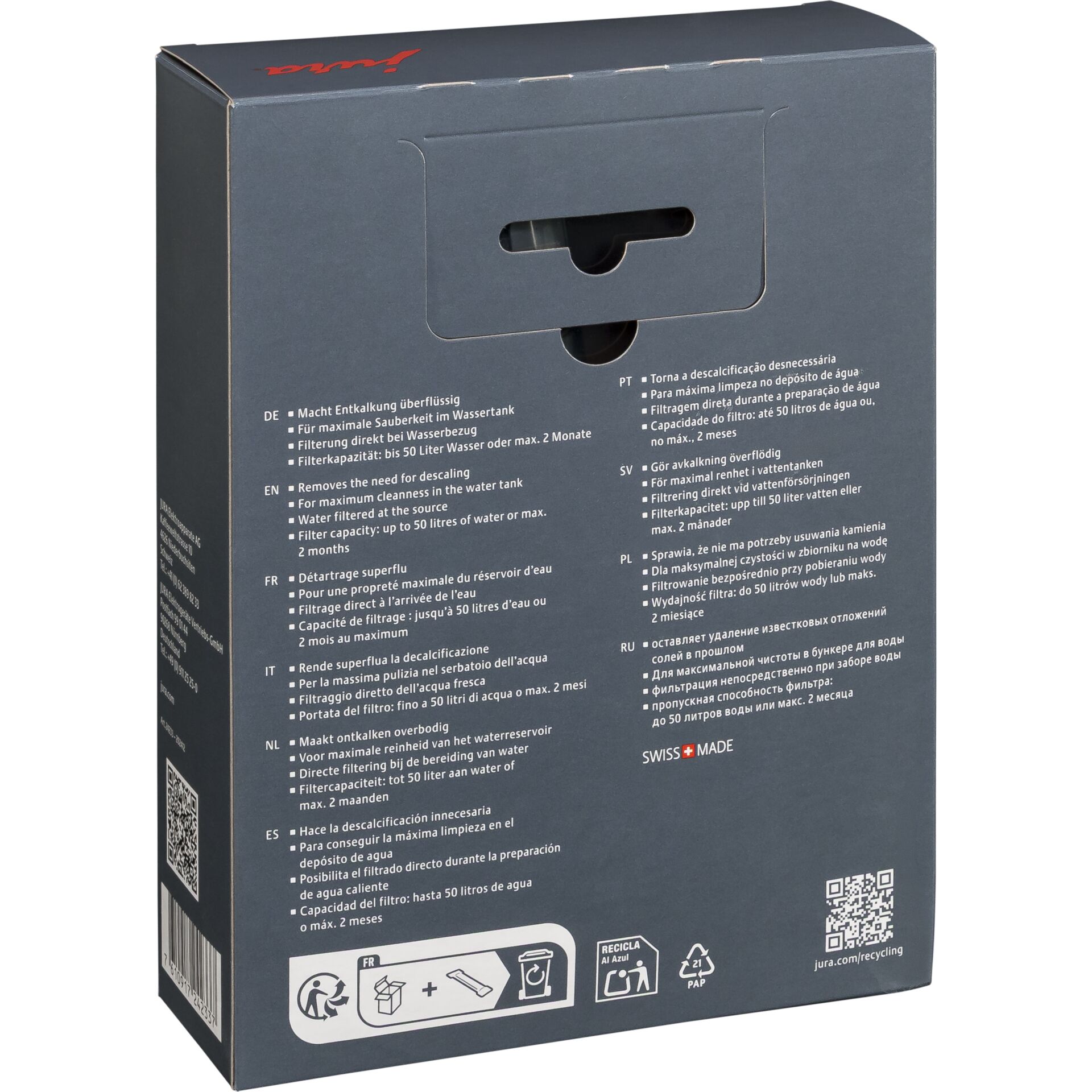 JURA CLARIS Smart+ (3 pcs)