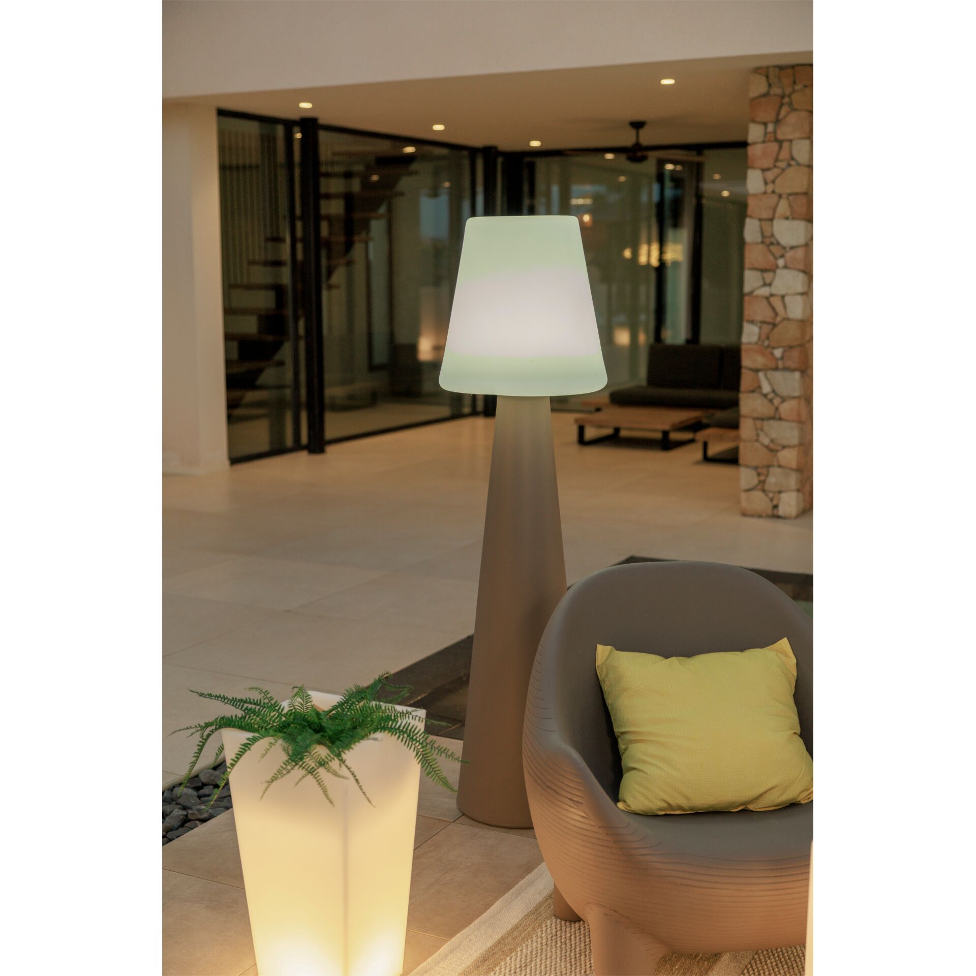 New Garden Lola 165 POP taupe Stehleuchte Rechargeable battery