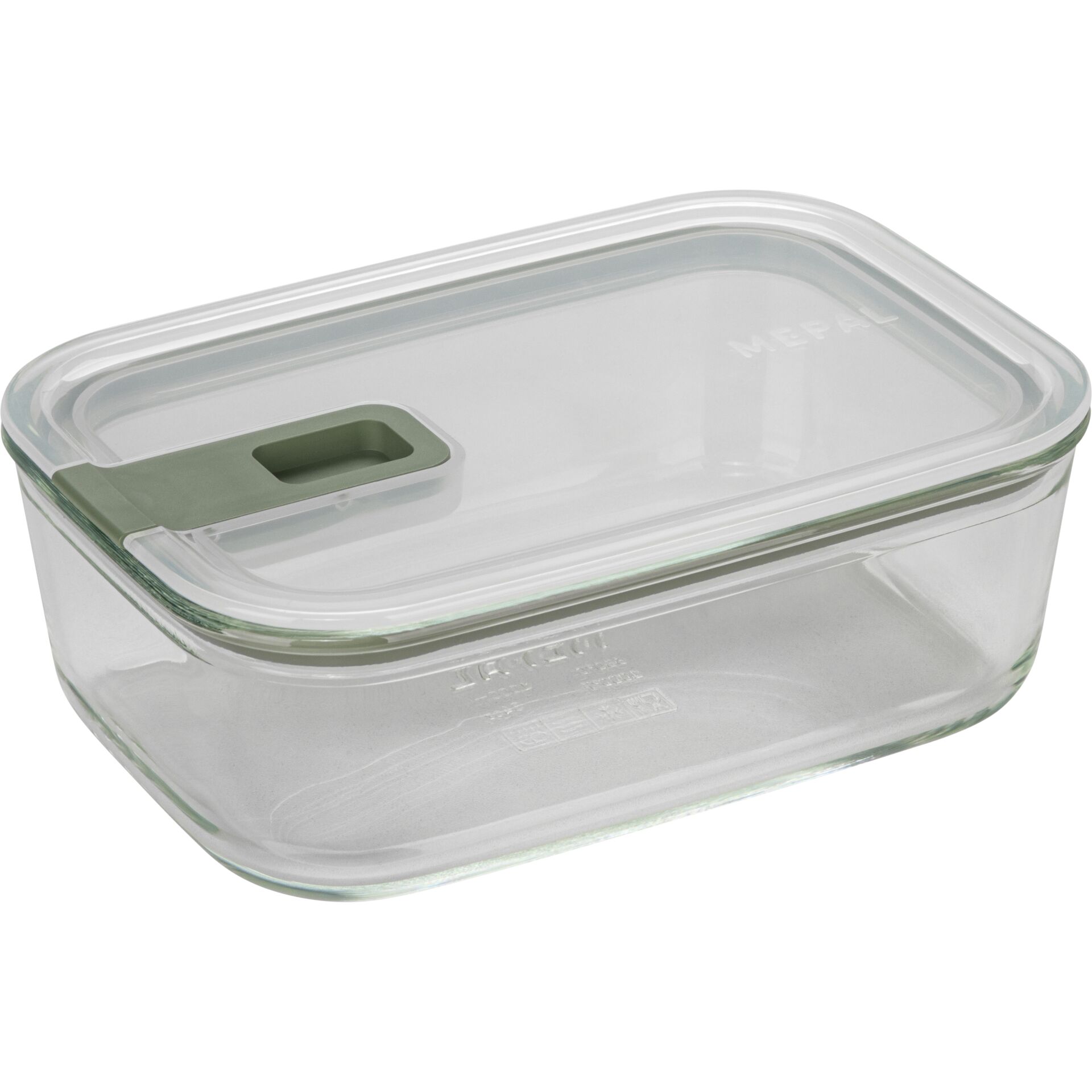 Mepal Easy Clip Food Container 3-pcs, nordic sage