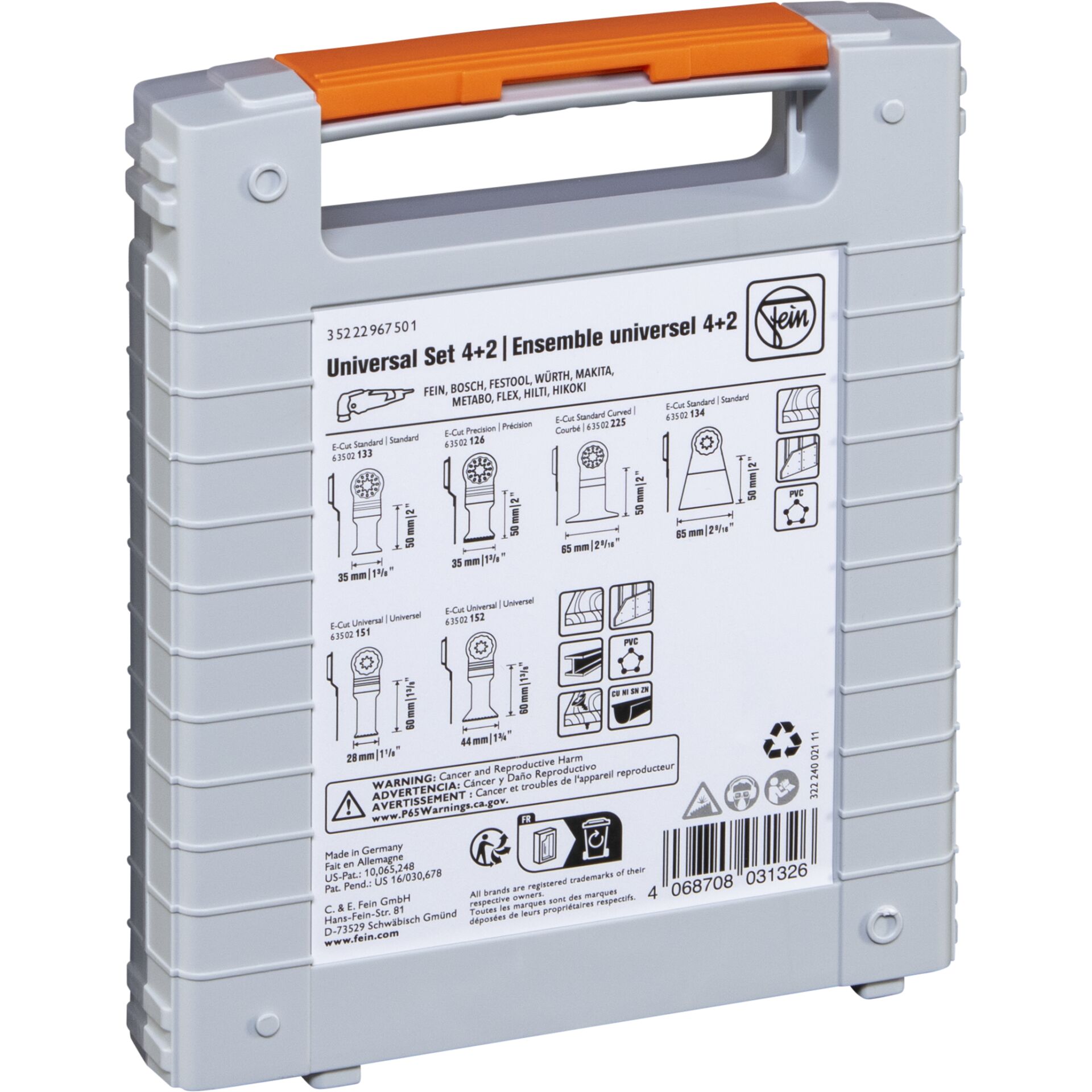 Fein 4+2 Universal Set