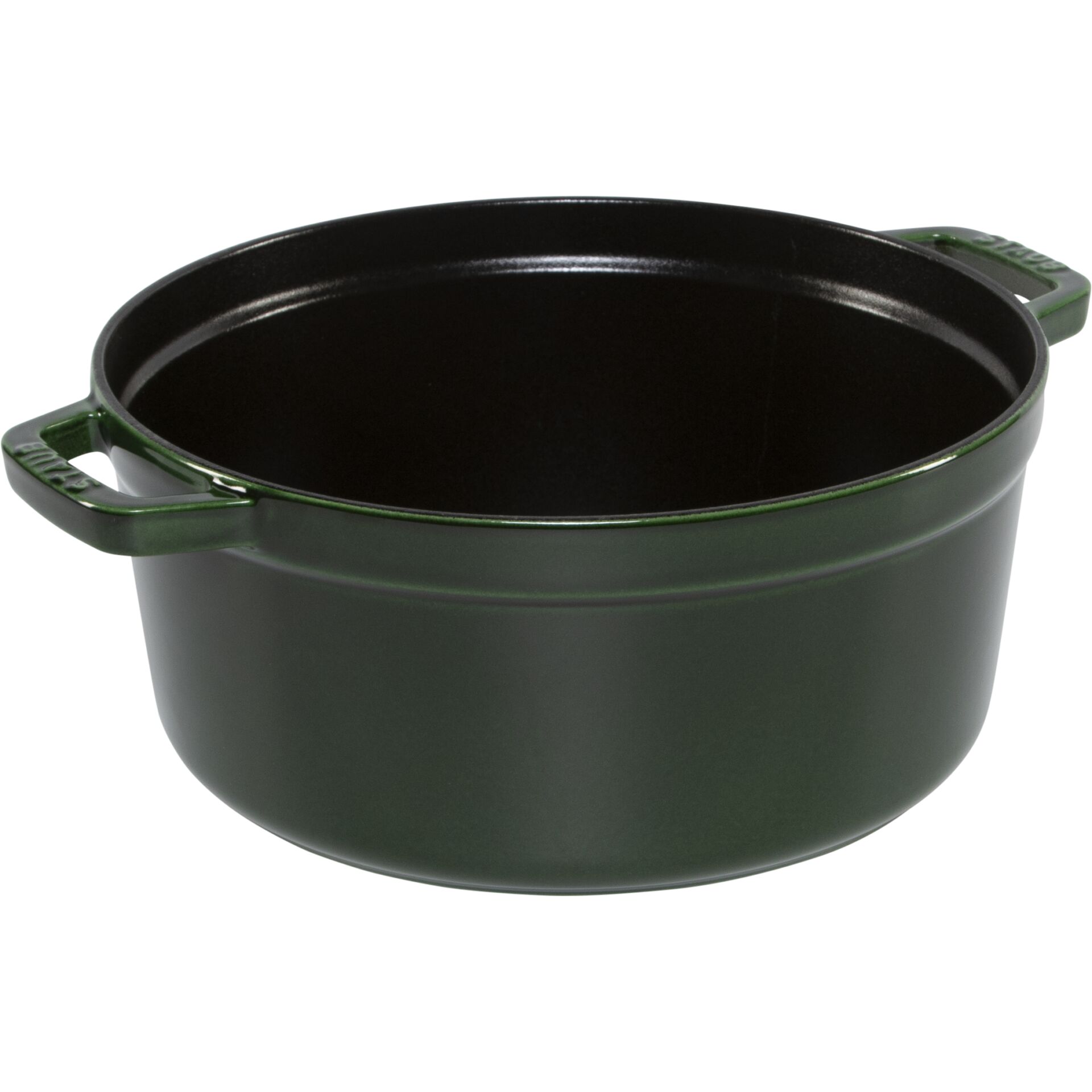 Staub La Cocotte 26cm Round Cast Iron, Basil Green