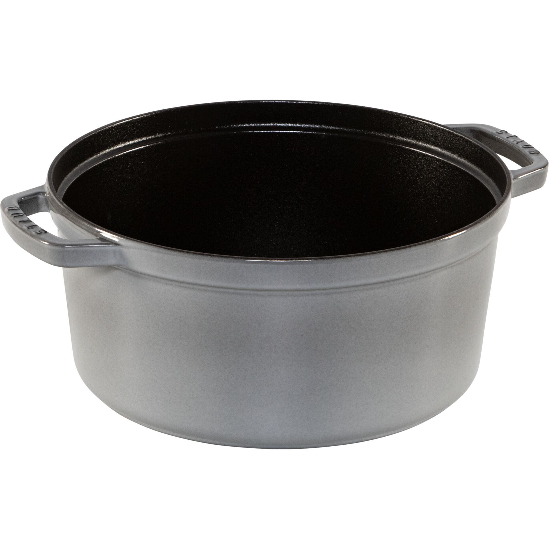 Staub La Cocotte 28cm Round Cast Iron, Graphite Grey