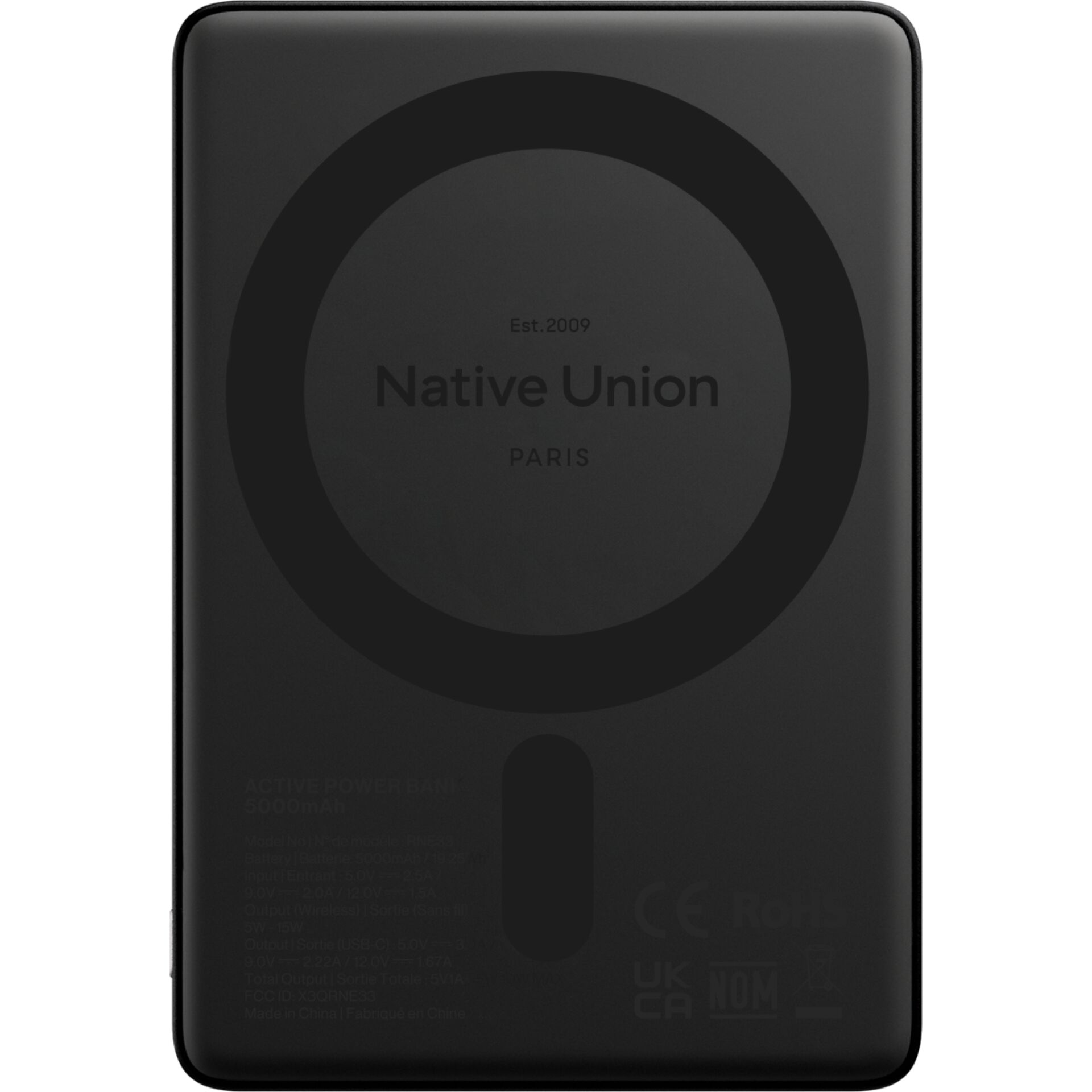 Native Union Active MagSafe Powerbank 5000 mAh Black