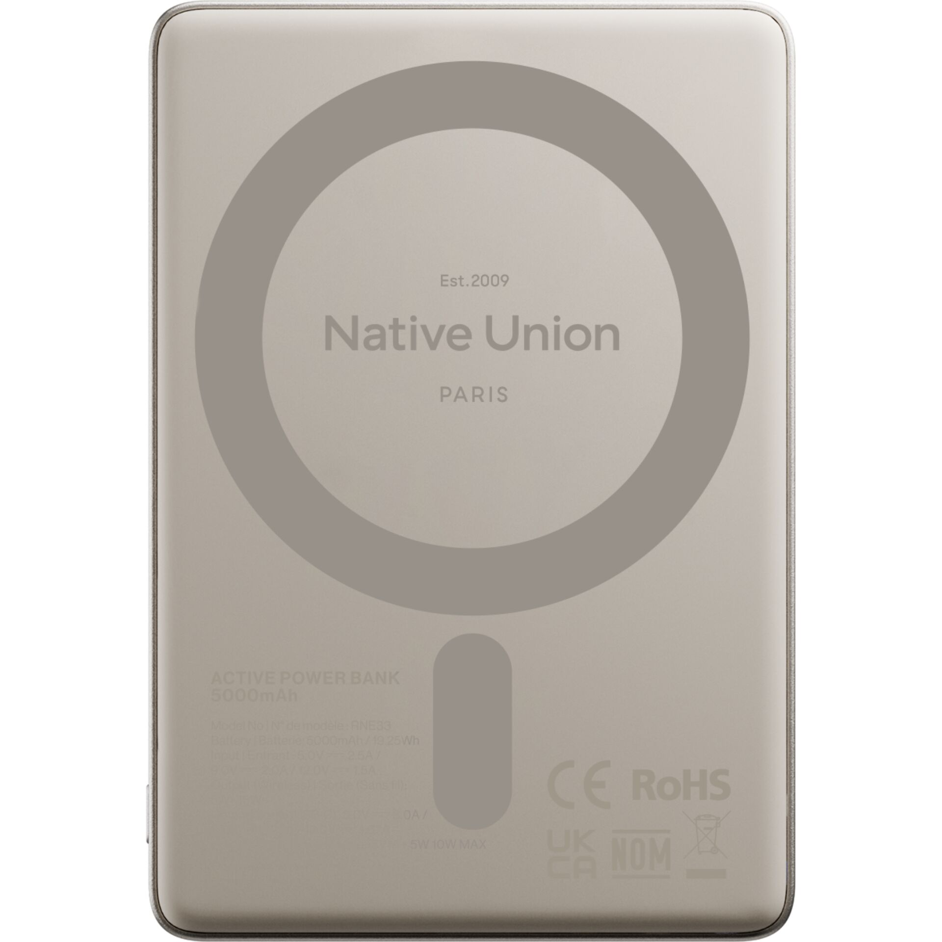 Native Union Active MagSafe Powerbank 5000 mAh Sandstone