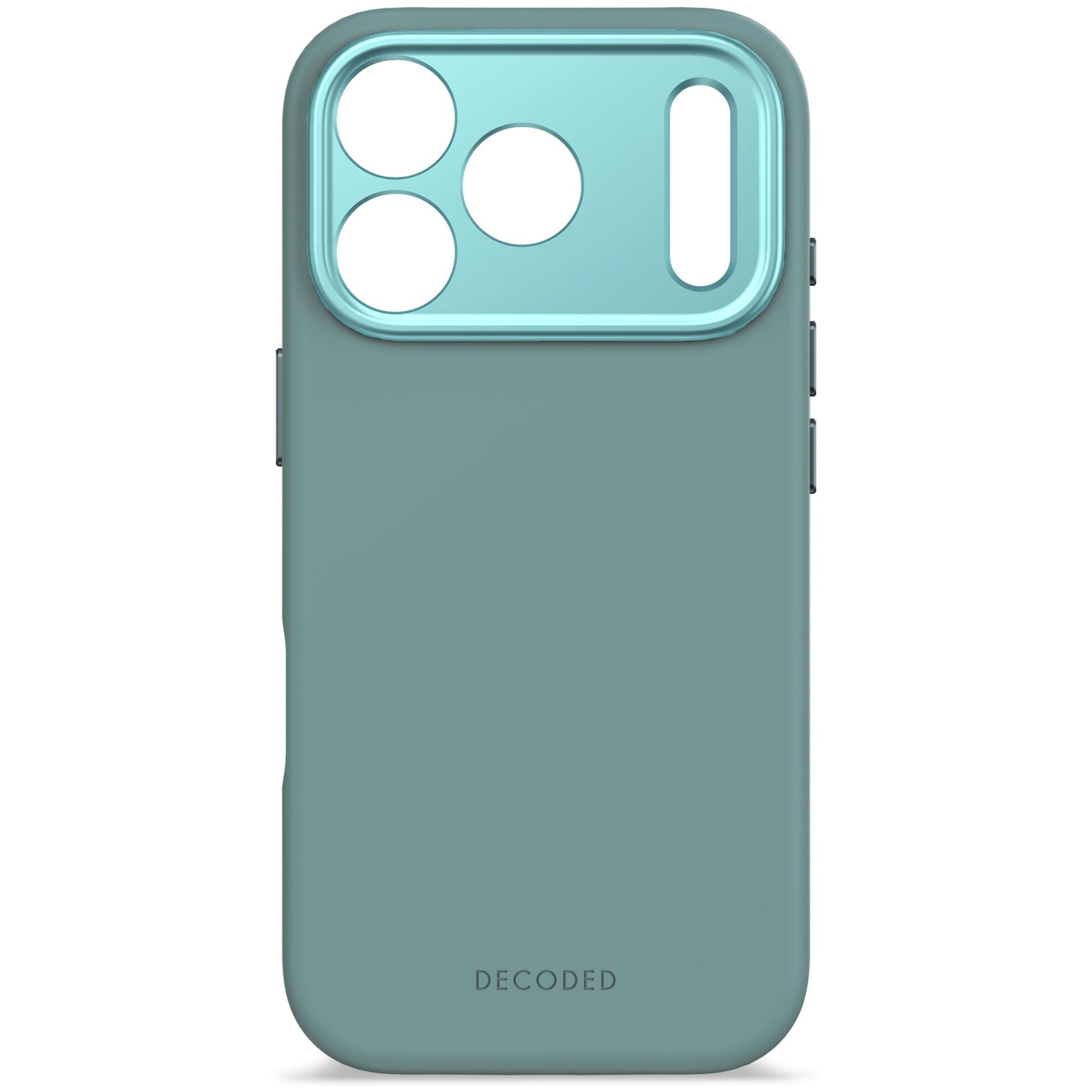 Decoded AntiMicrobial Silicone Backcover iP 17 Pro Retro Blue