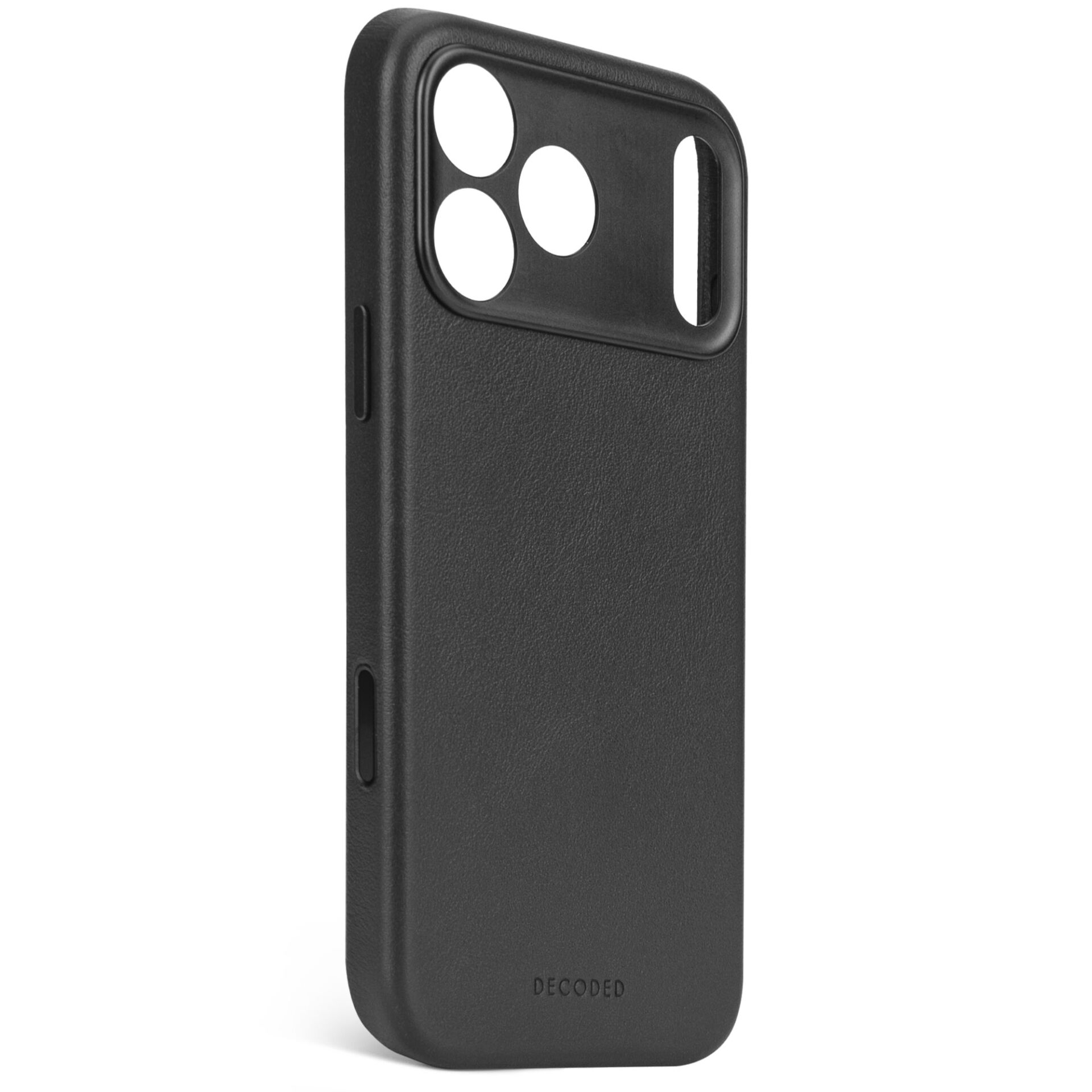 Decoded Leather Backcover iPhone 17 Pro Black