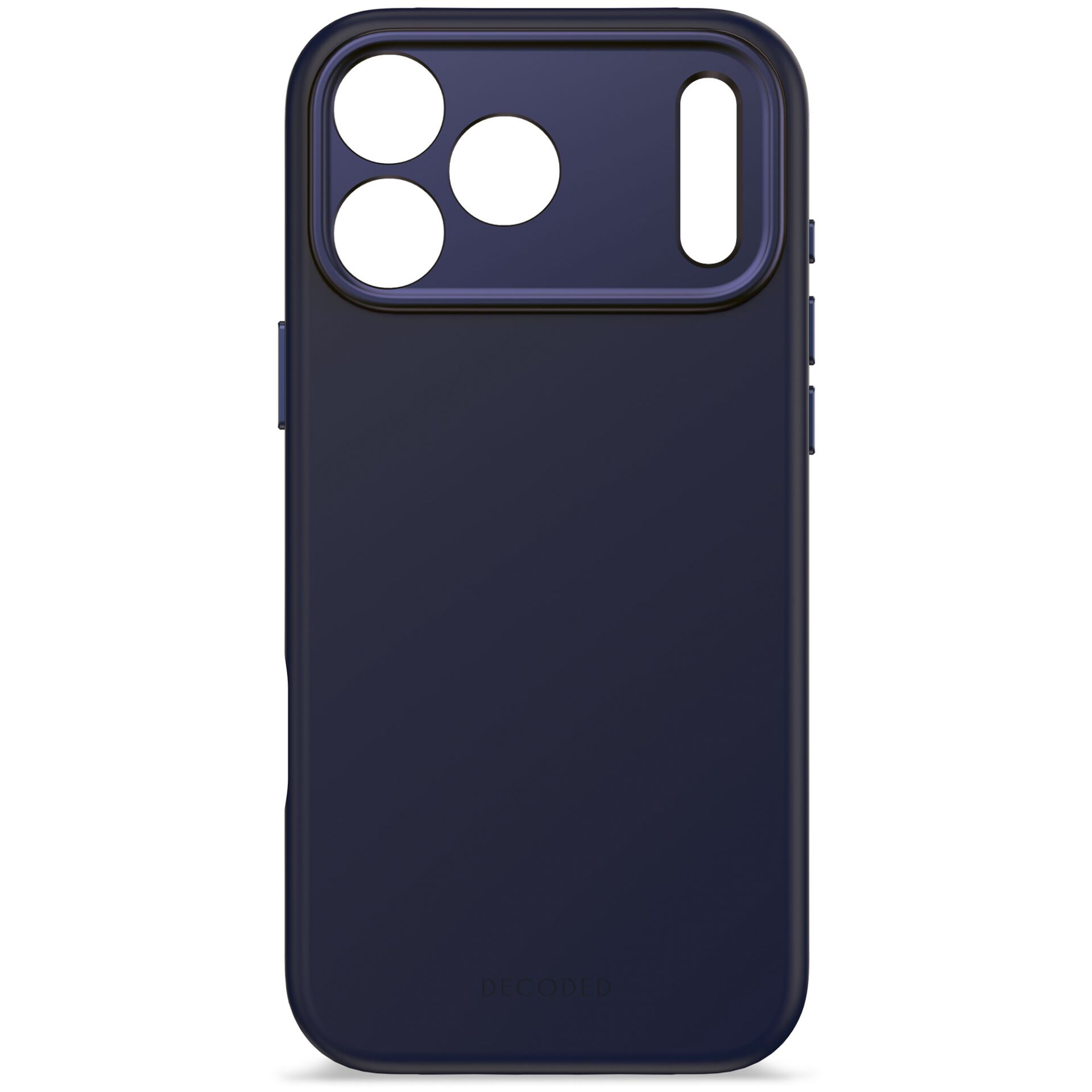 Decoded AntiMicrobial Silicone Backcover iP 17 Pro Max Navy