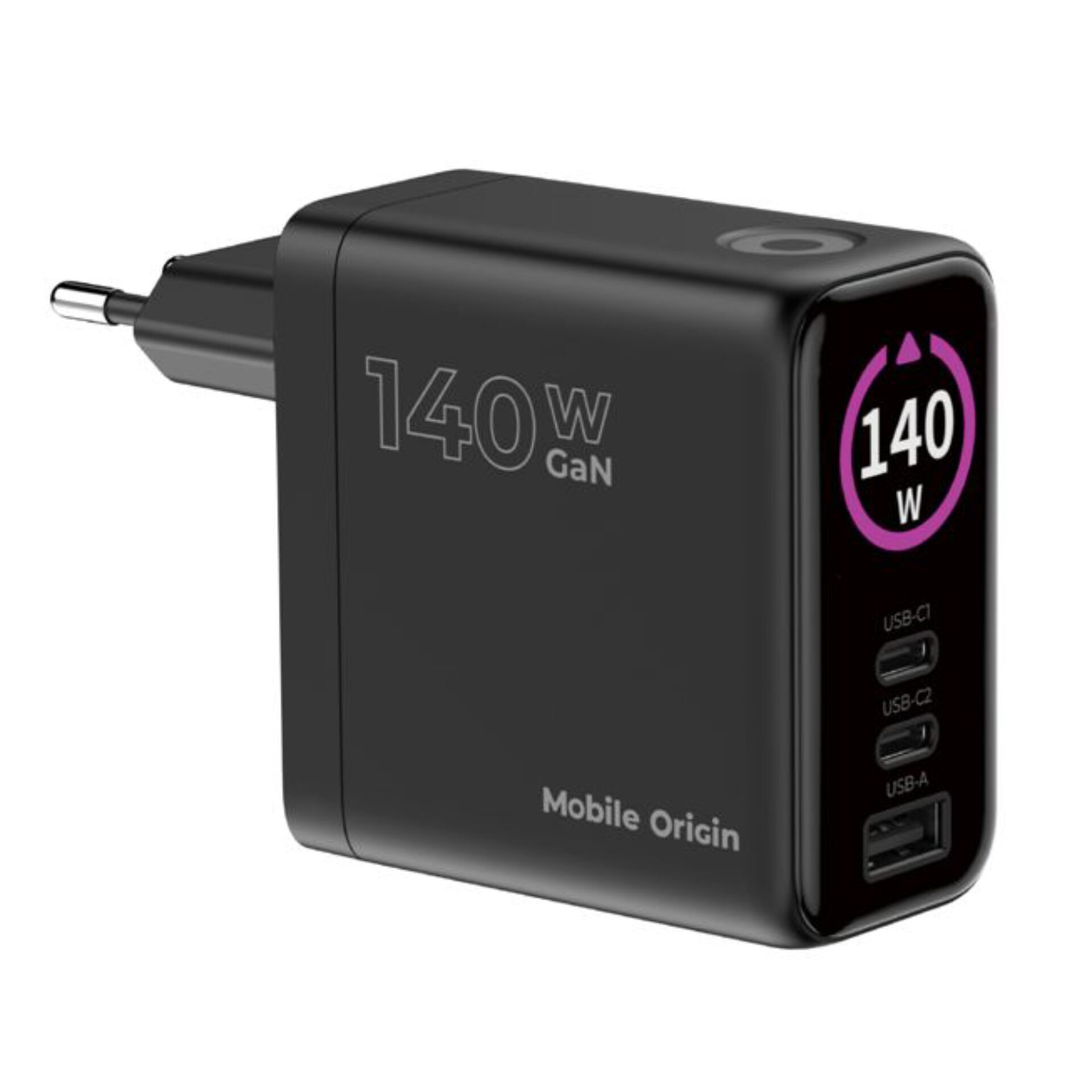 Mobile Origin 140W GaN Charger PW21 2x USB-C + 2x USB-A