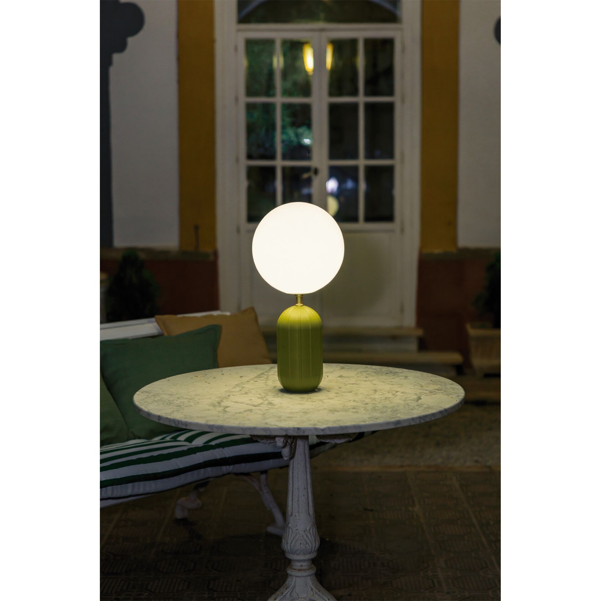 New Garden MONICA 50 olive Tischlampe