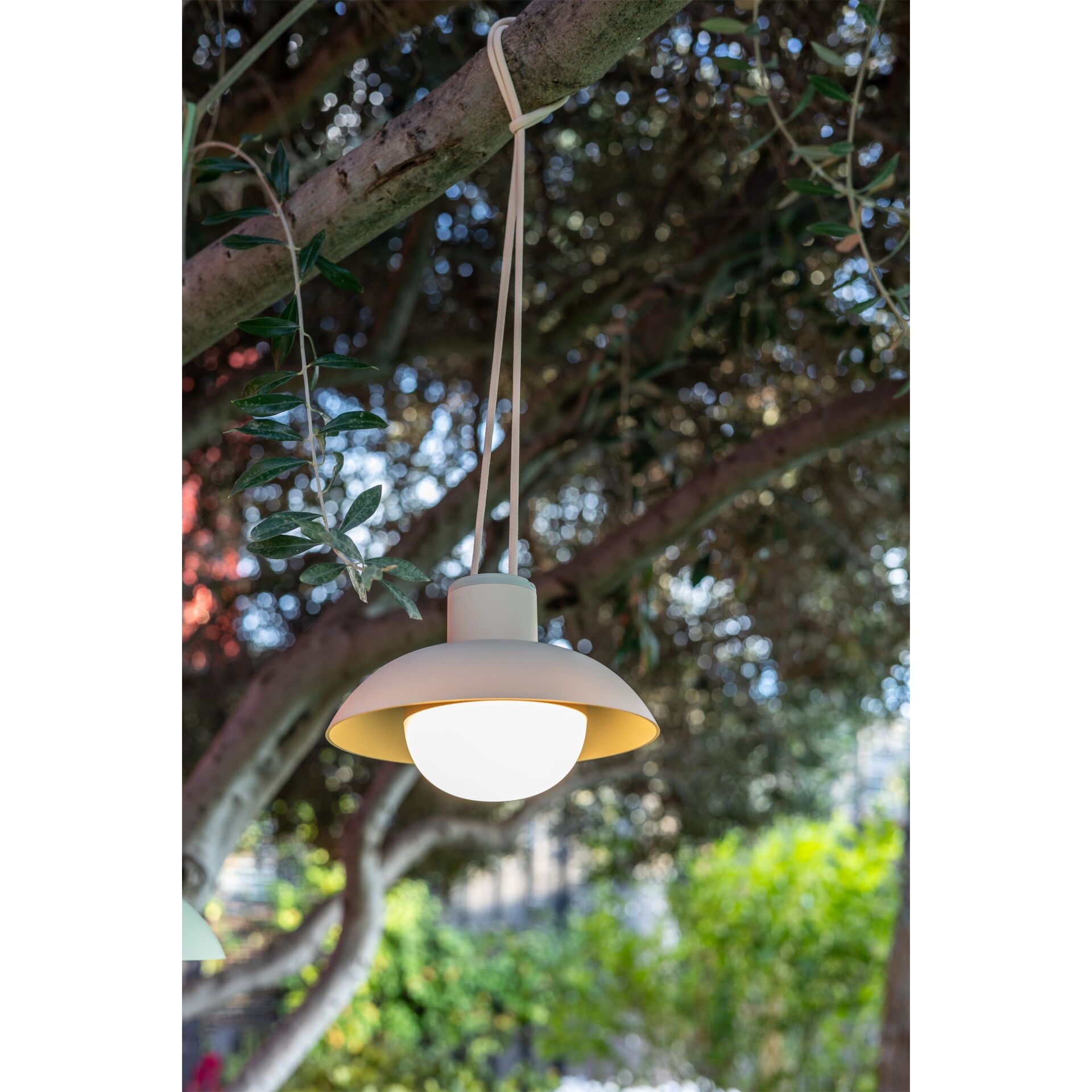 New Garden SYROS BATTERY Kabellose Hängeleuchte, beige