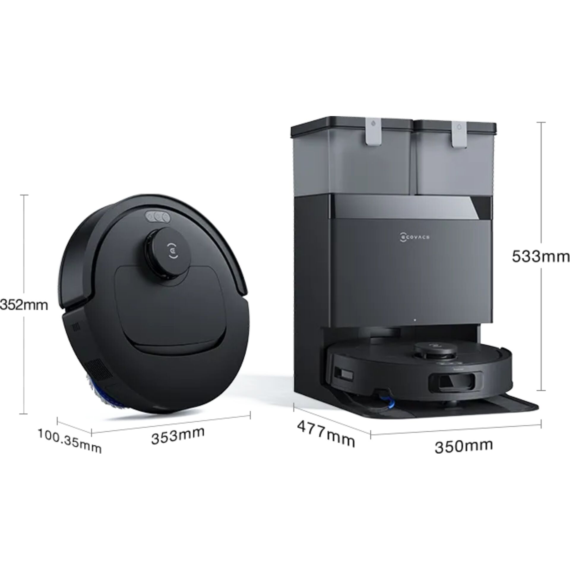 ECOVACS DEEBOT T30e OMNI EU Saug-Wischroboter