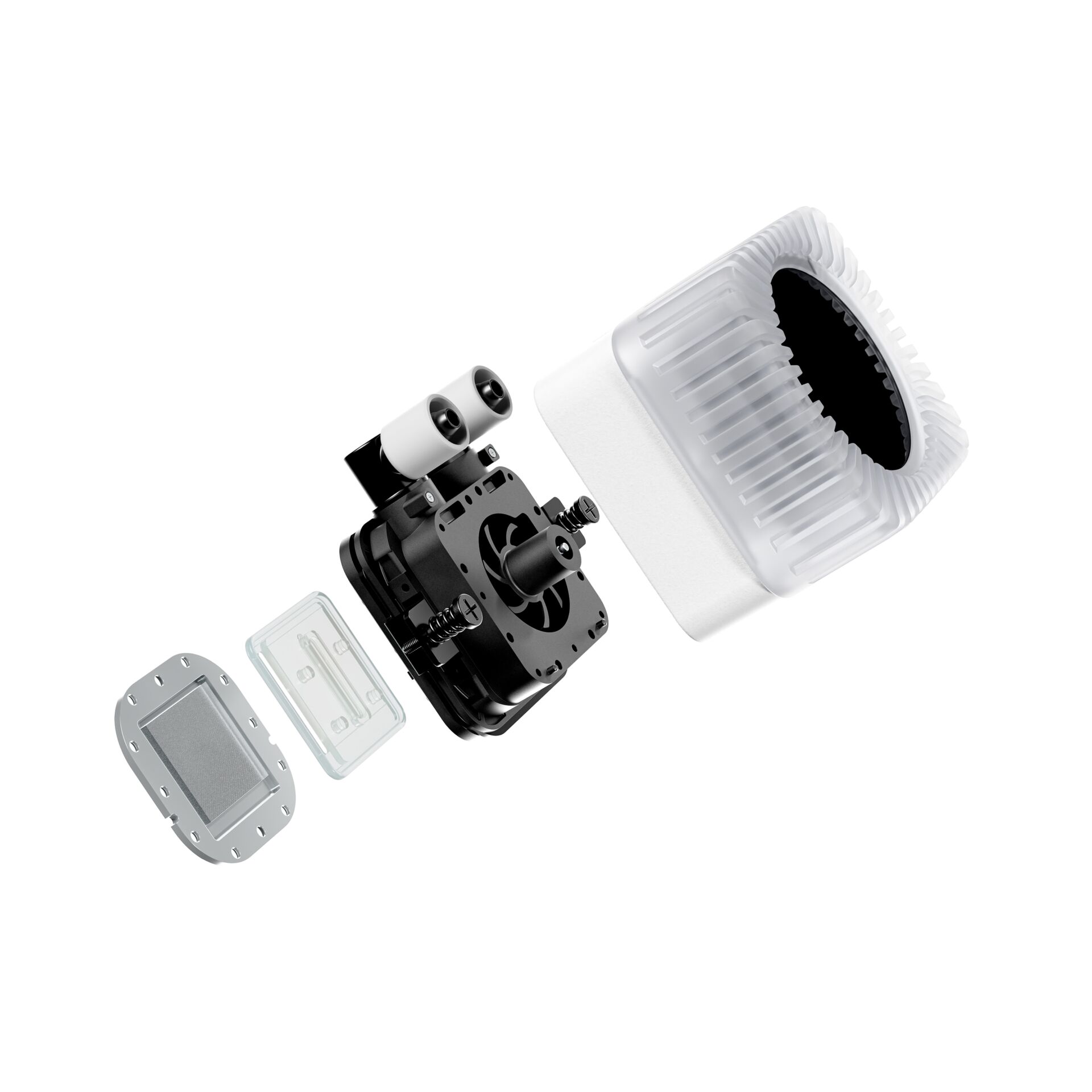 be quiet! LIGHT LOOP IO LCD 240mm White