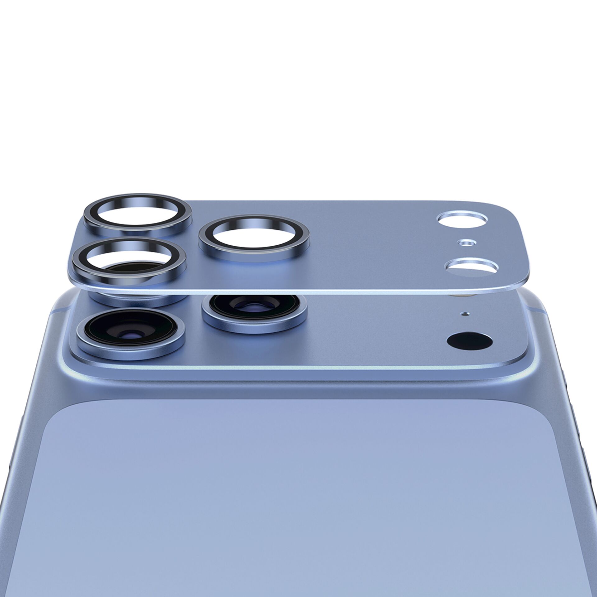 PanzerGlass Fender iP 18 Pro Shades of Blue Kameraschutz