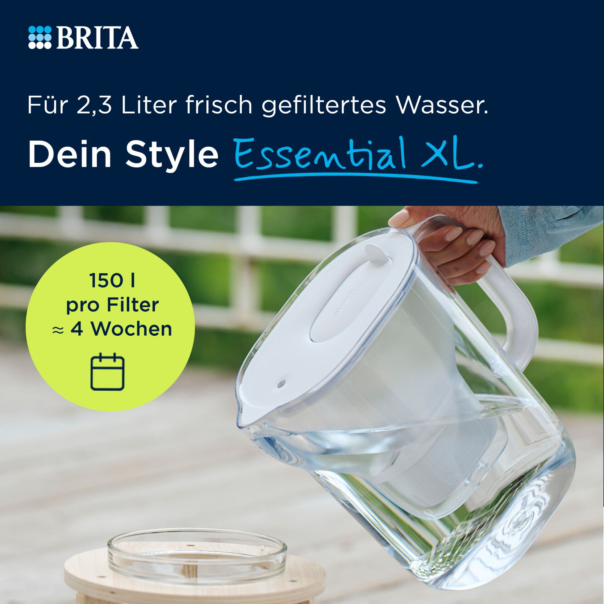 Brita Style Essential XL White incl.MAXTRA PRO Pure Performance