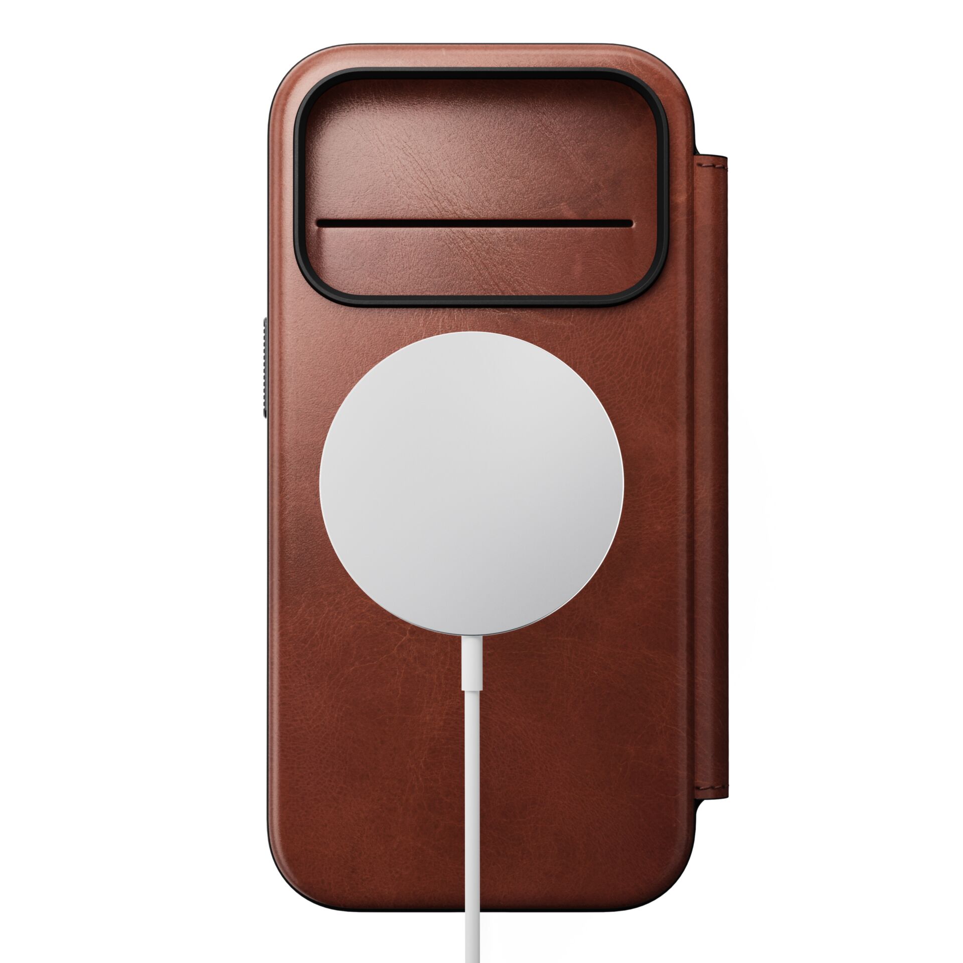 Nomad Modern Leather Folio iPhone 17 Pro Olde Dublin H.