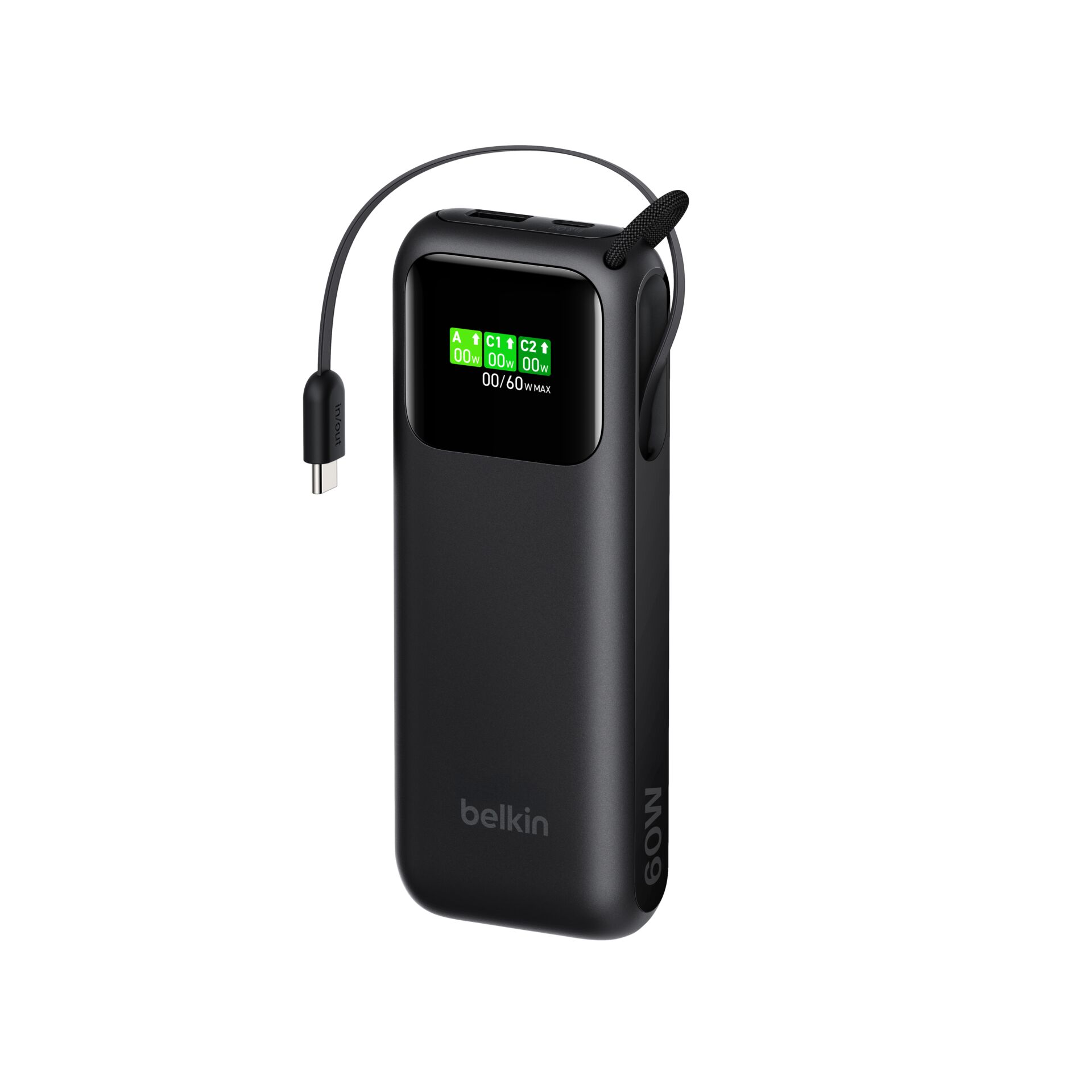 Belkin UltraCharge Smart Display PB 11.000mAh 60W schw.BPB041hqBK