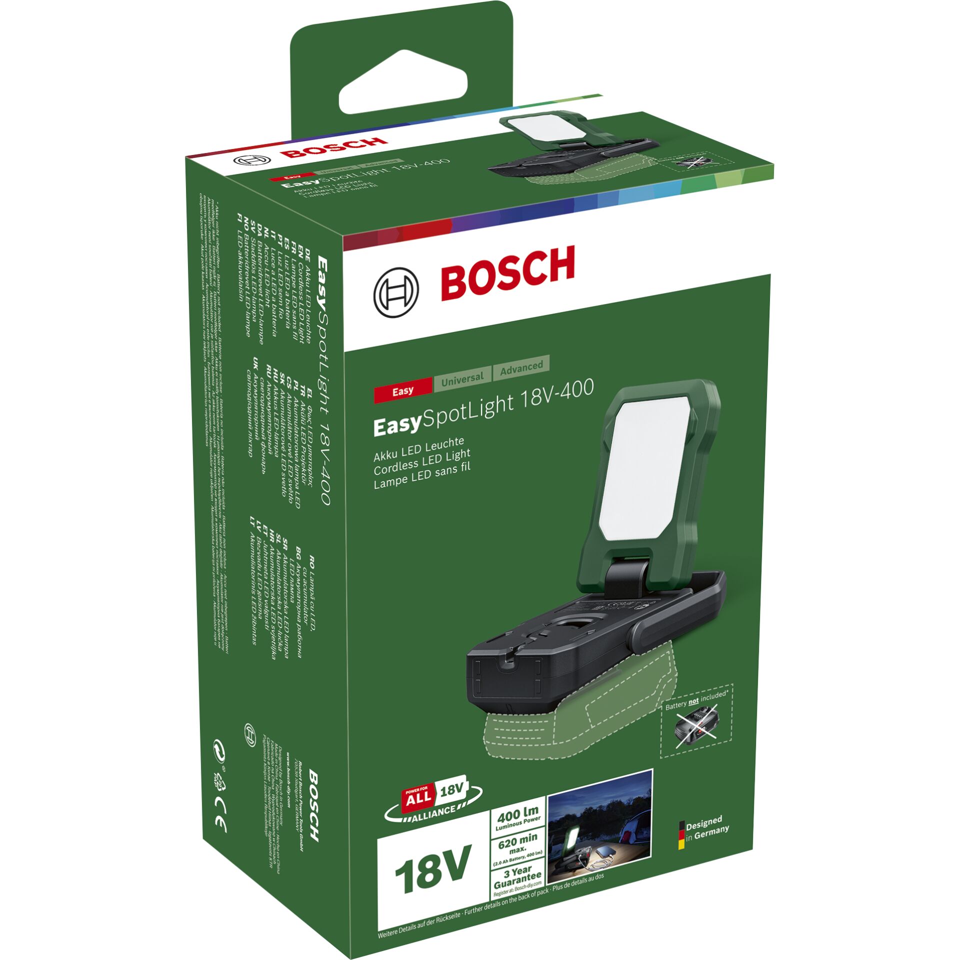 Bosch EasySpotLight 18V-400 Cordless LED Work Light