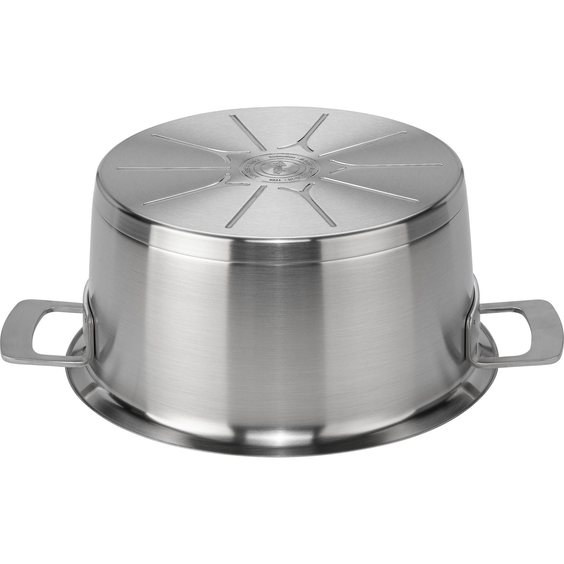 Fissler Phi Collection Stew Pot with Glass Lid 24cm, 5.1 L