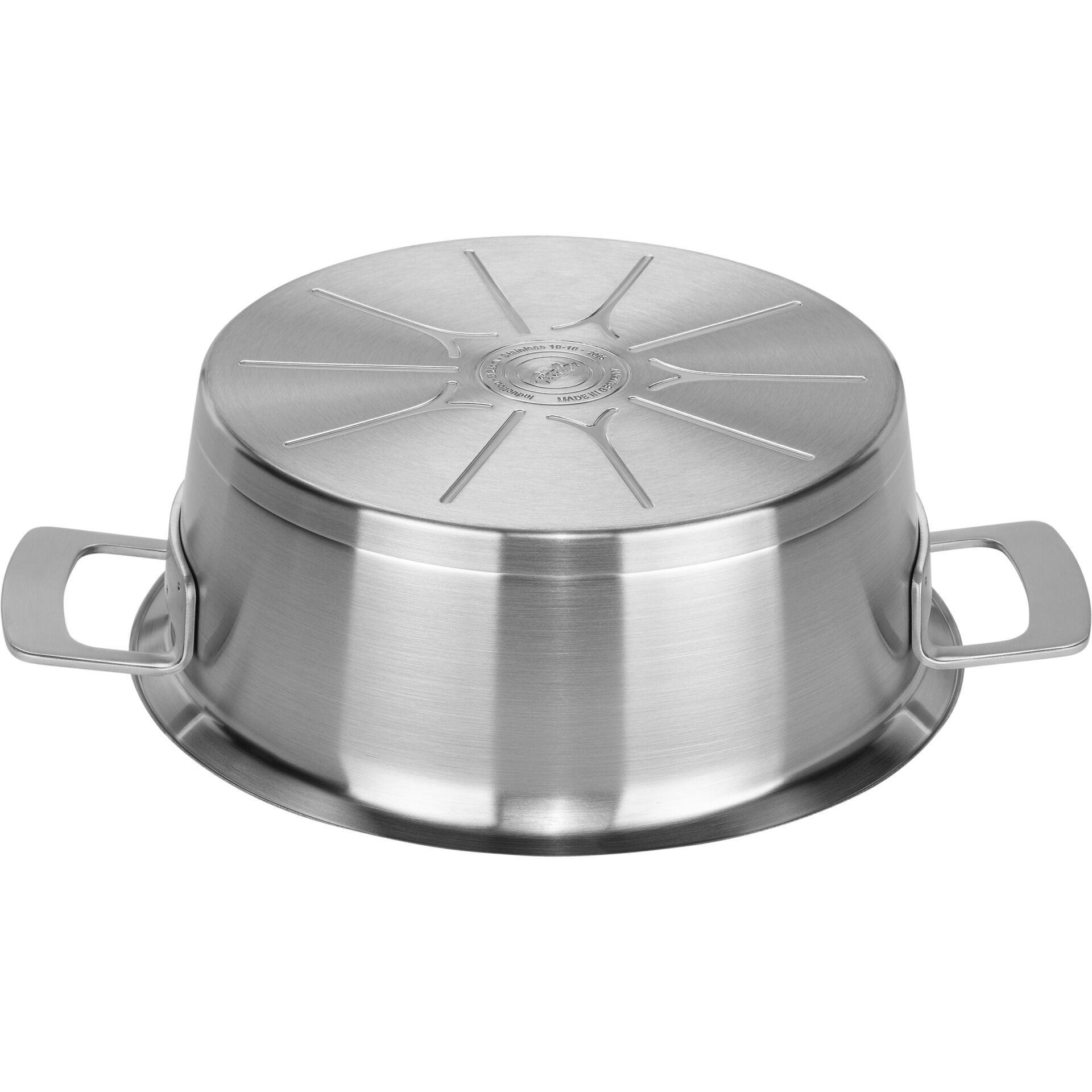 Fissler Phi Collection Casserole with Glass Lid 24 cm, 3.9 L