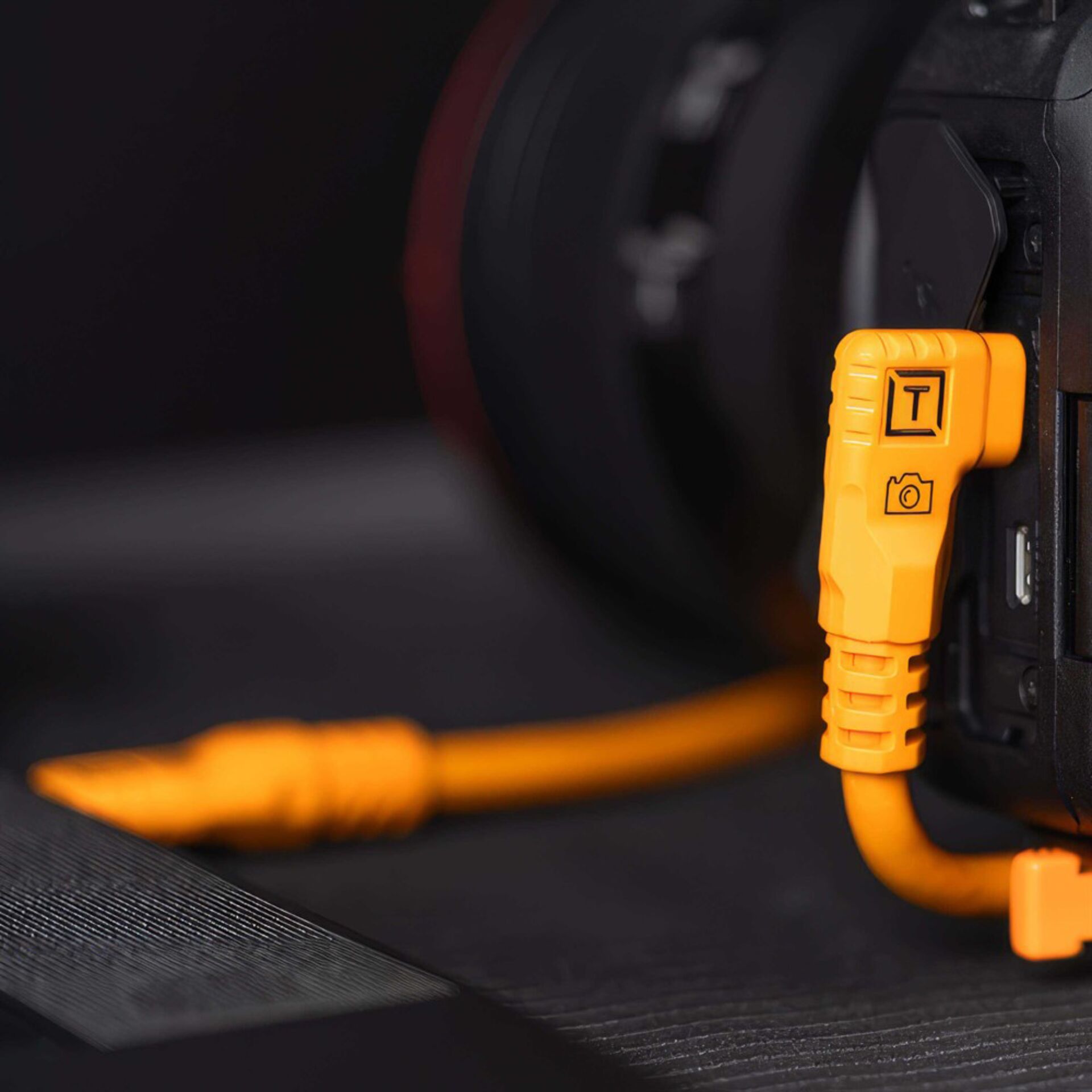 Tether Tools TetherPro USB-C Optima 10G right orange 3m NEW